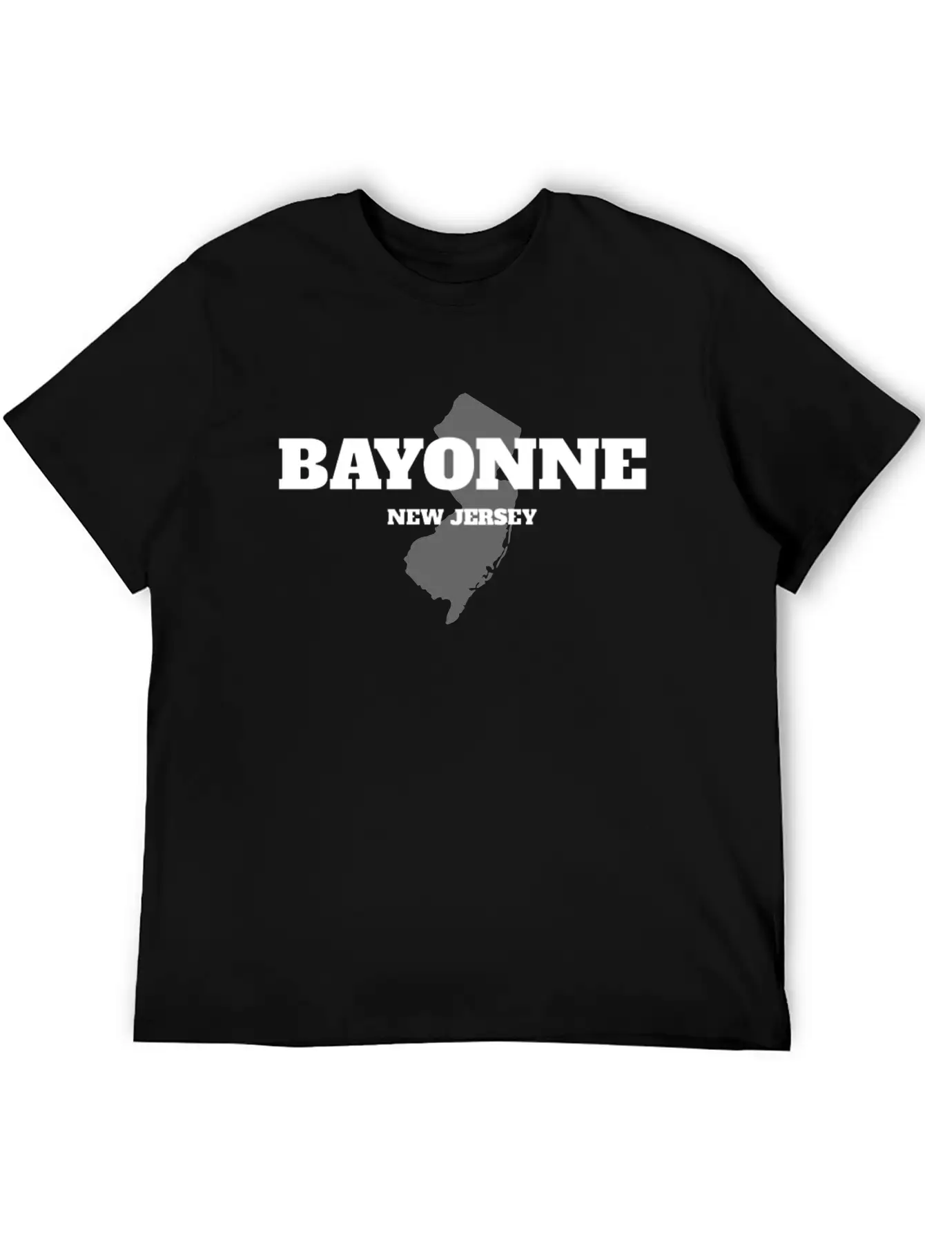 NEW JERSEY BAYONNE US STATE EDITION Unisex Casual T-Shirt – Clean Design For Daily Comfort