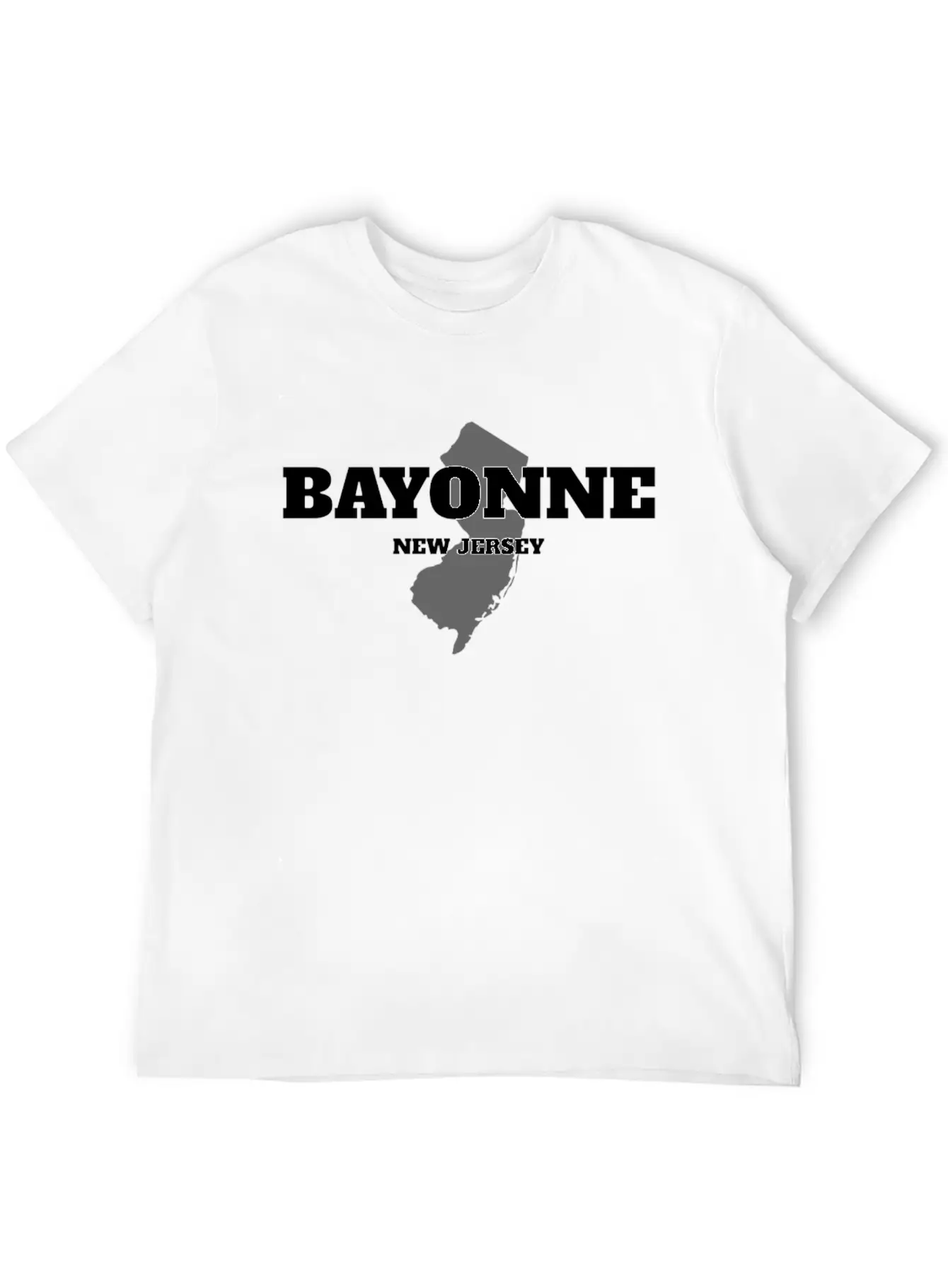 NEW JERSEY BAYONNE US STATE EDITION Unisex Casual T-Shirt – Clean Design For Daily Comfort