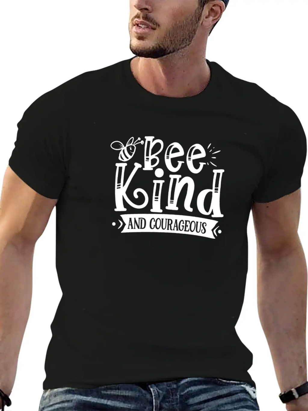 New Kind Be Kind And Corageous Essential Cotton Tee For Daily Outfits – Unisex Style