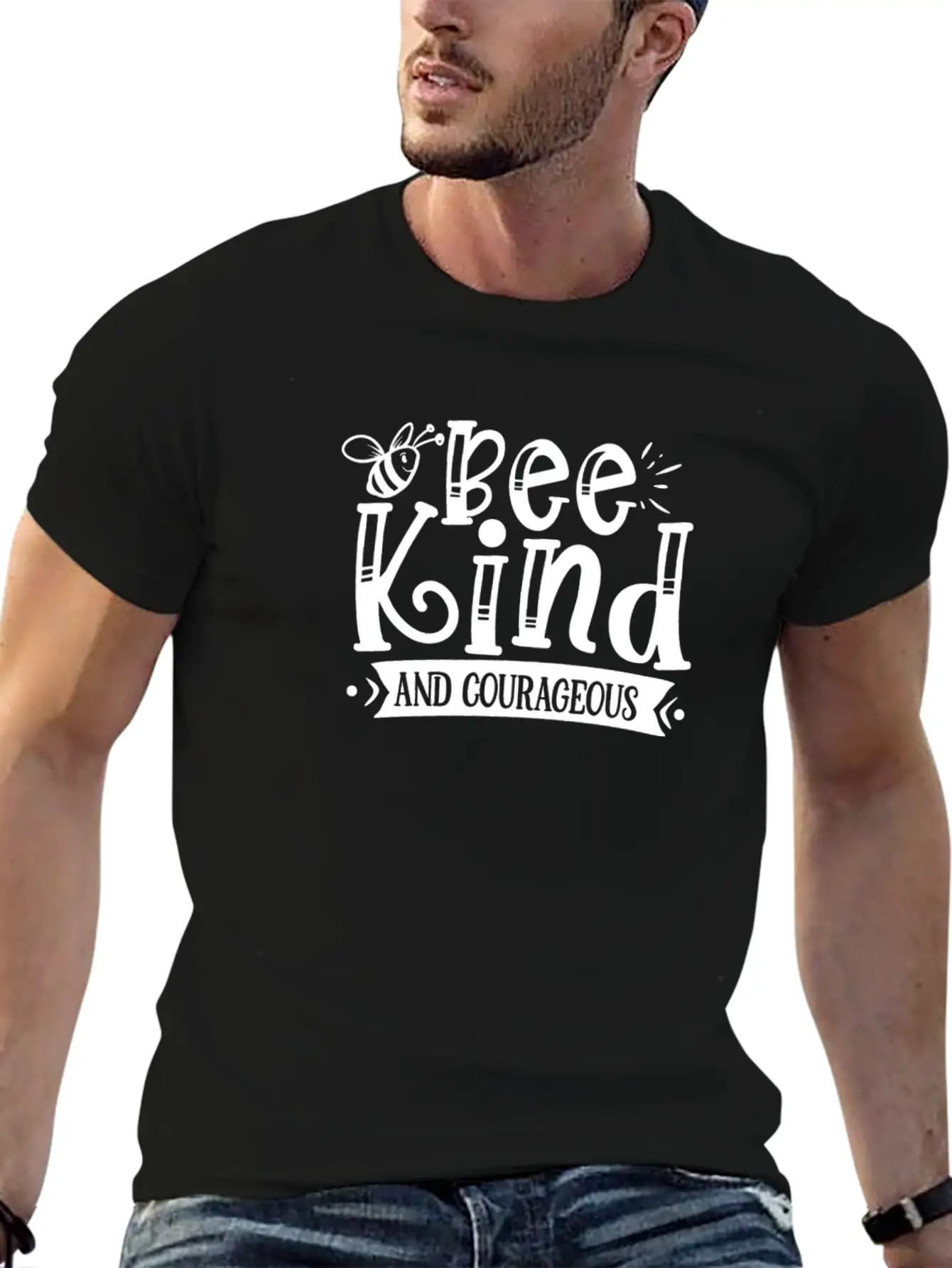 New Kind Be Kind And Corageous Essential Cotton Tee For Daily Outfits – Unisex Style