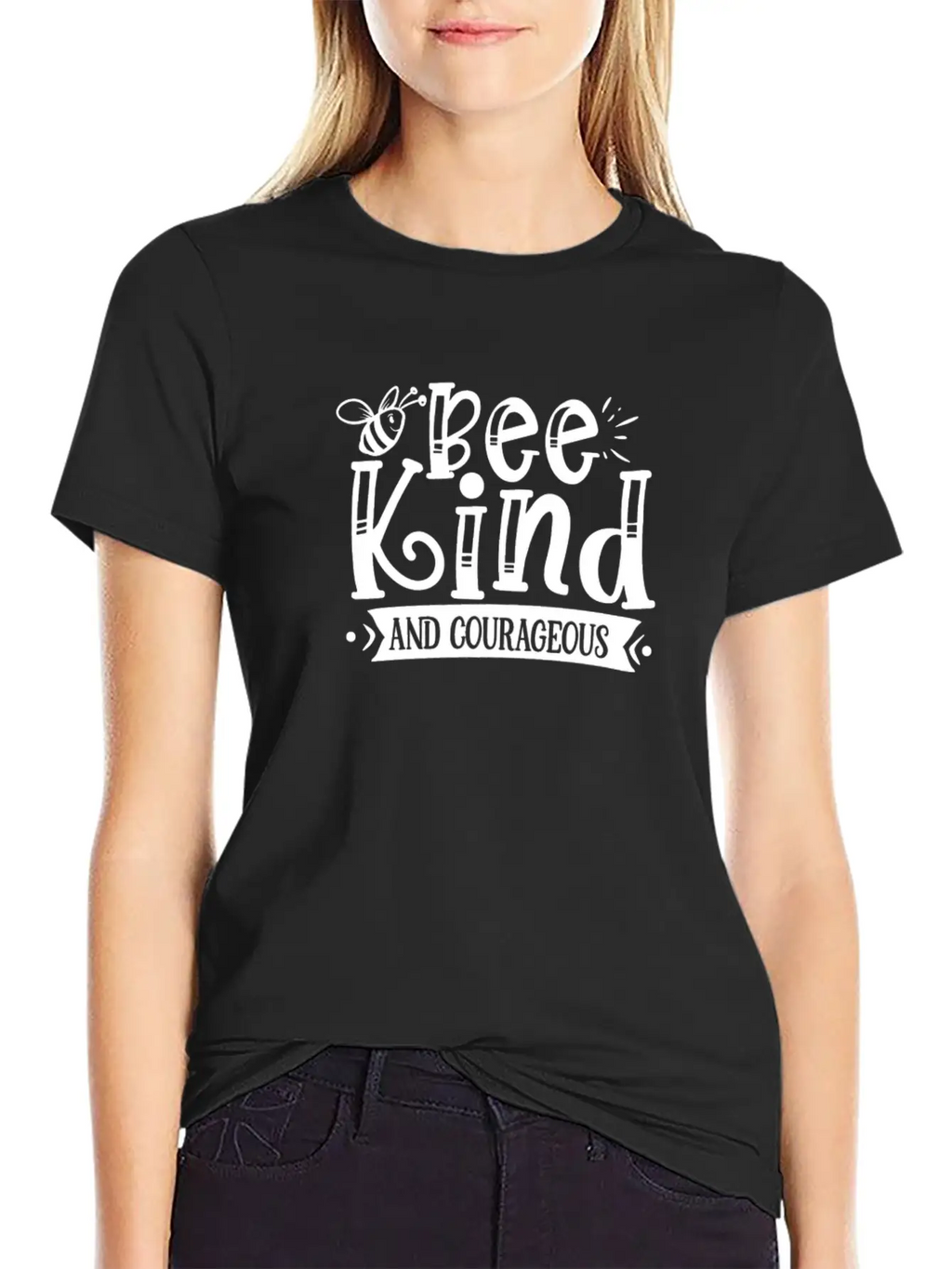 New Kind Be Kind And Corageous Essential Cotton Tee For Daily Outfits – Unisex Style