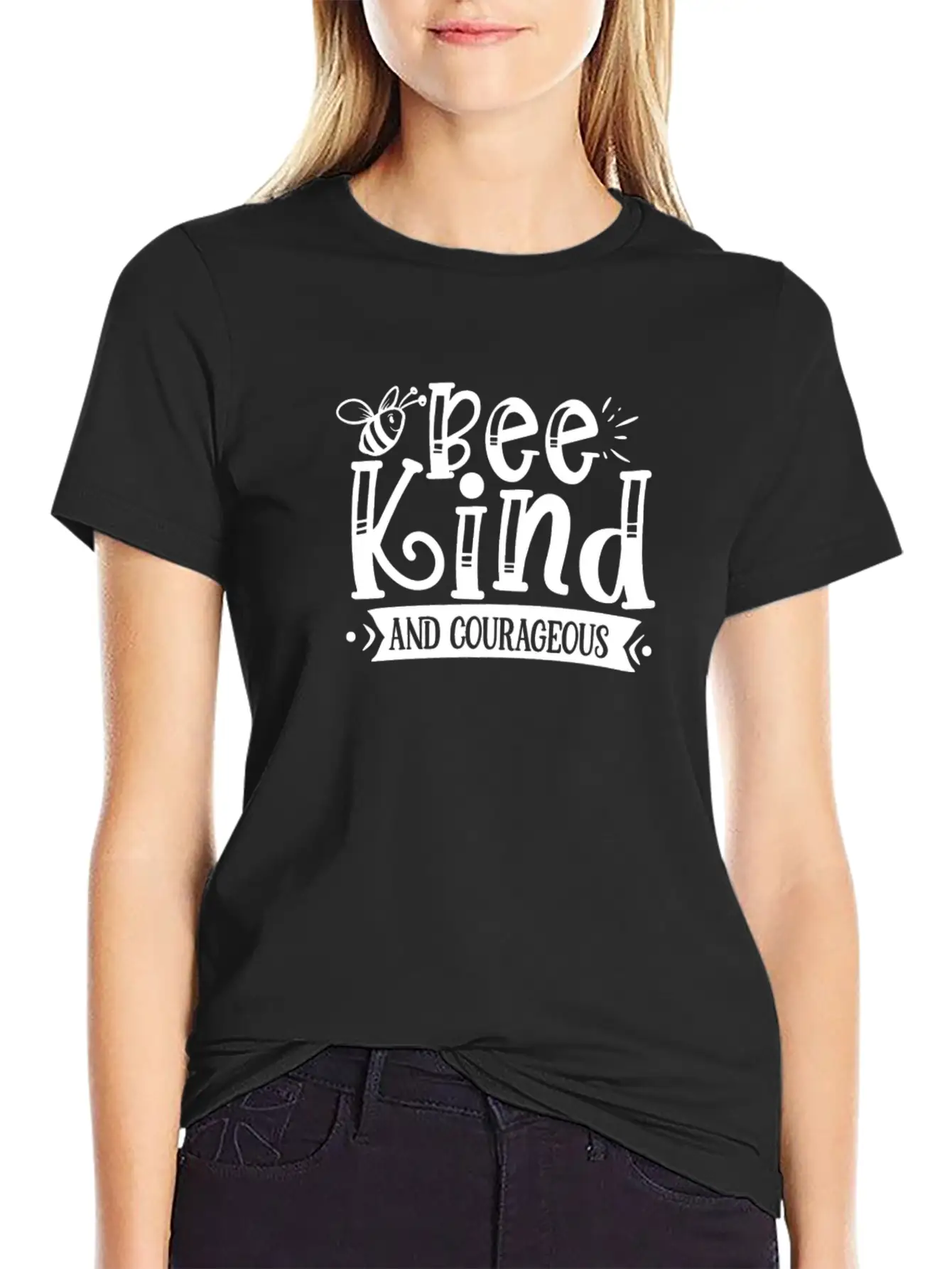 New Kind Be Kind And Corageous Essential Cotton Tee For Daily Outfits – Unisex Style