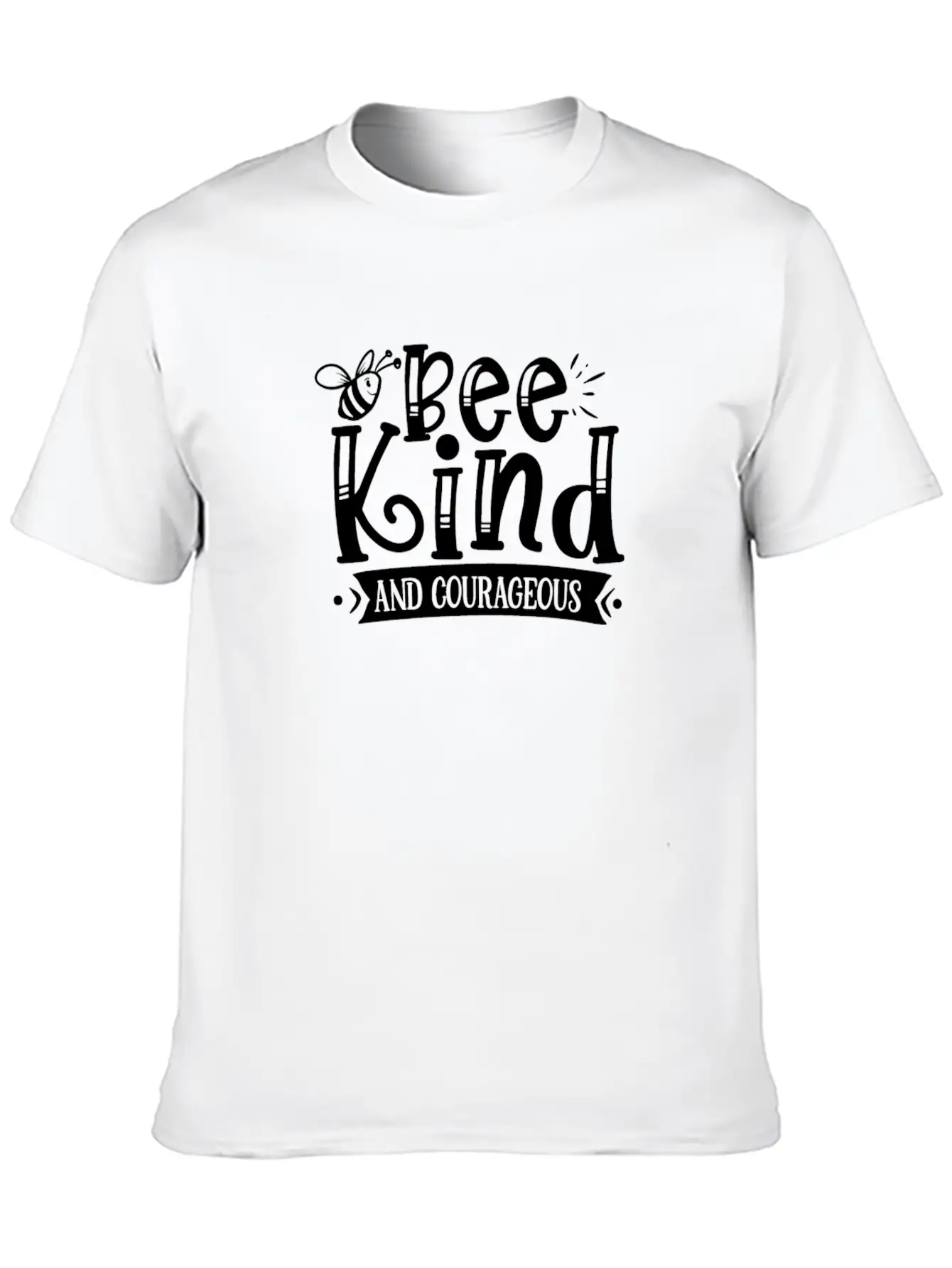 New Kind Be Kind And Corageous Essential Cotton Tee For Daily Outfits – Unisex Style