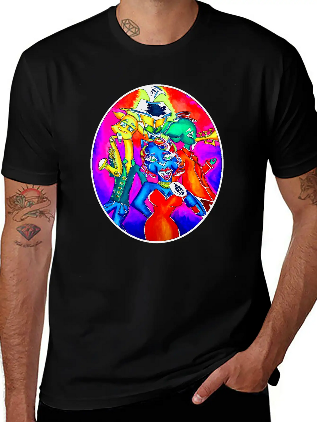 New Orleans Animal Street Band Unisex Casual T-Shirt – Clean Design For Daily Comfort