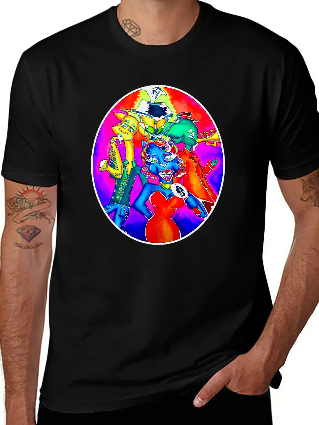 New Orleans Animal Street Band Unisex Casual T-Shirt – Clean Design For Daily Comfort
