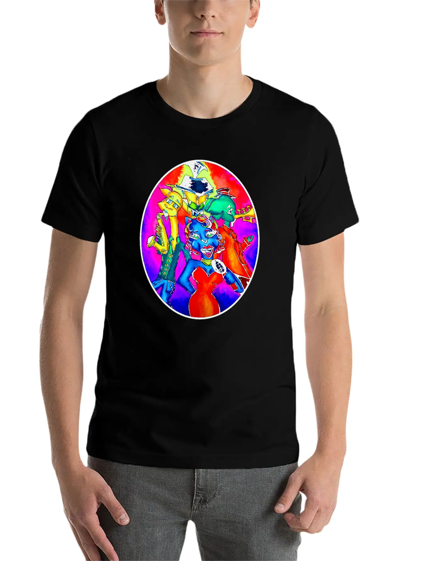 New Orleans Animal Street Band Unisex Casual T-Shirt – Clean Design For Daily Comfort