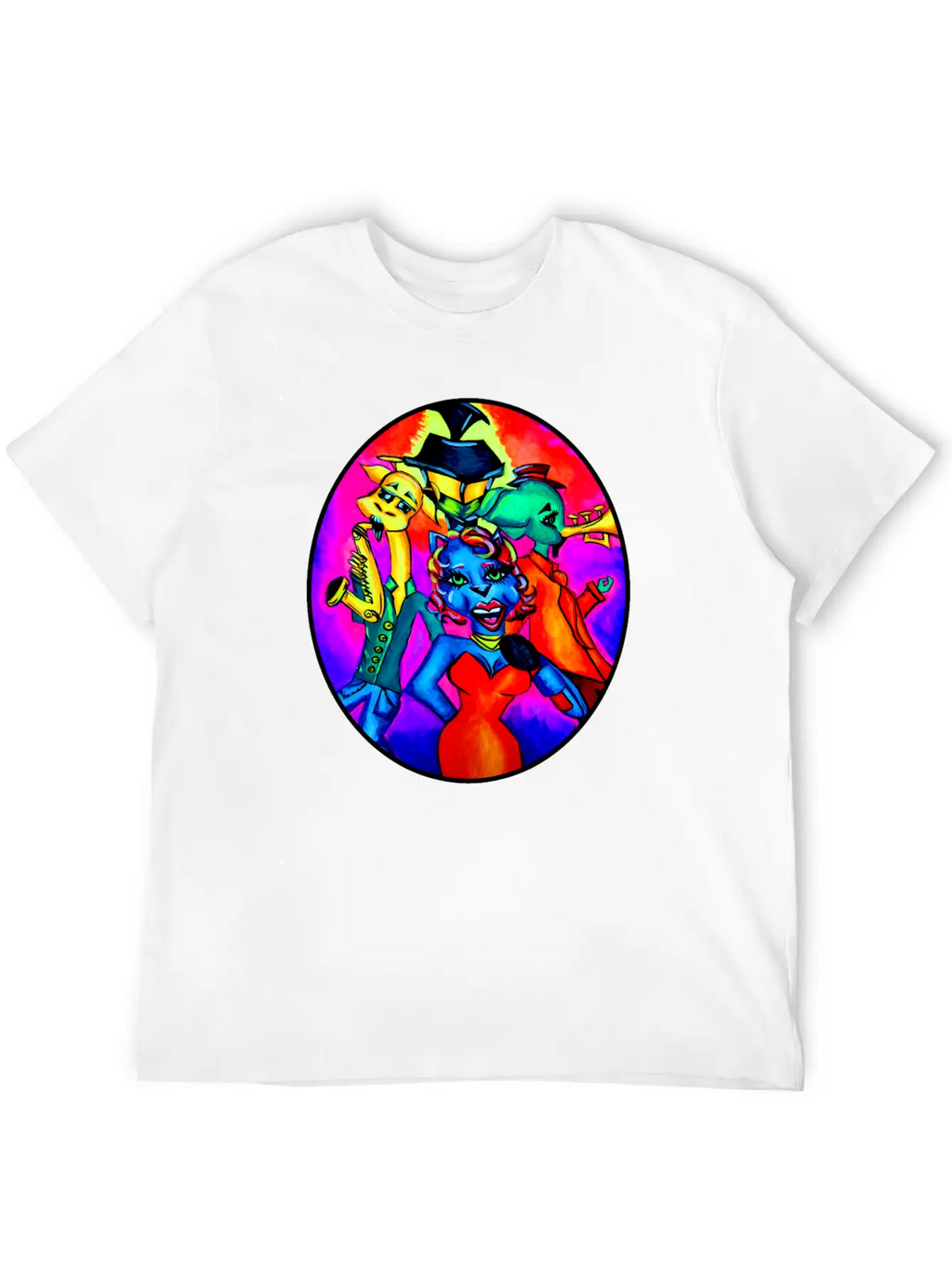 New Orleans Animal Street Band Unisex Casual T-Shirt – Clean Design For Daily Comfort