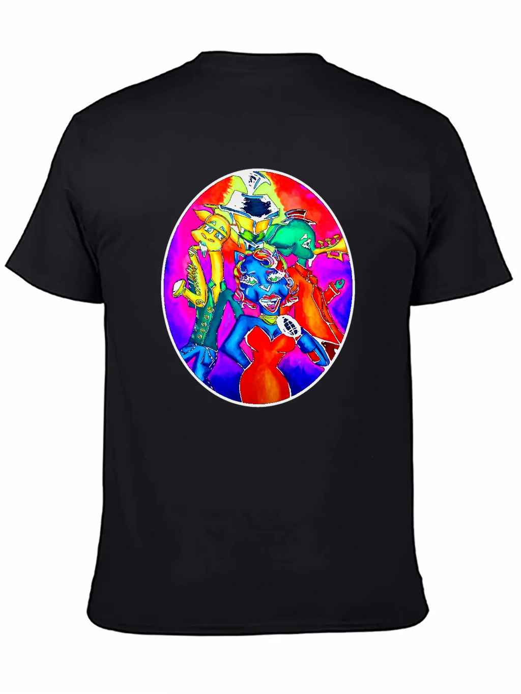 New Orleans Animal Street Band Unisex Casual T-Shirt – Clean Design For Daily Comfort