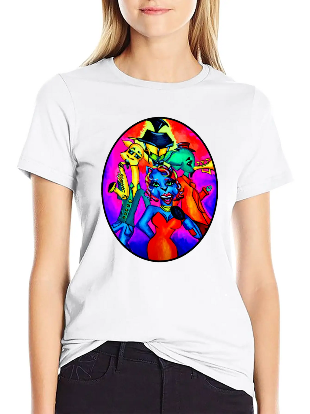 New Orleans Animal Street Band Unisex Casual T-Shirt – Clean Design For Daily Comfort