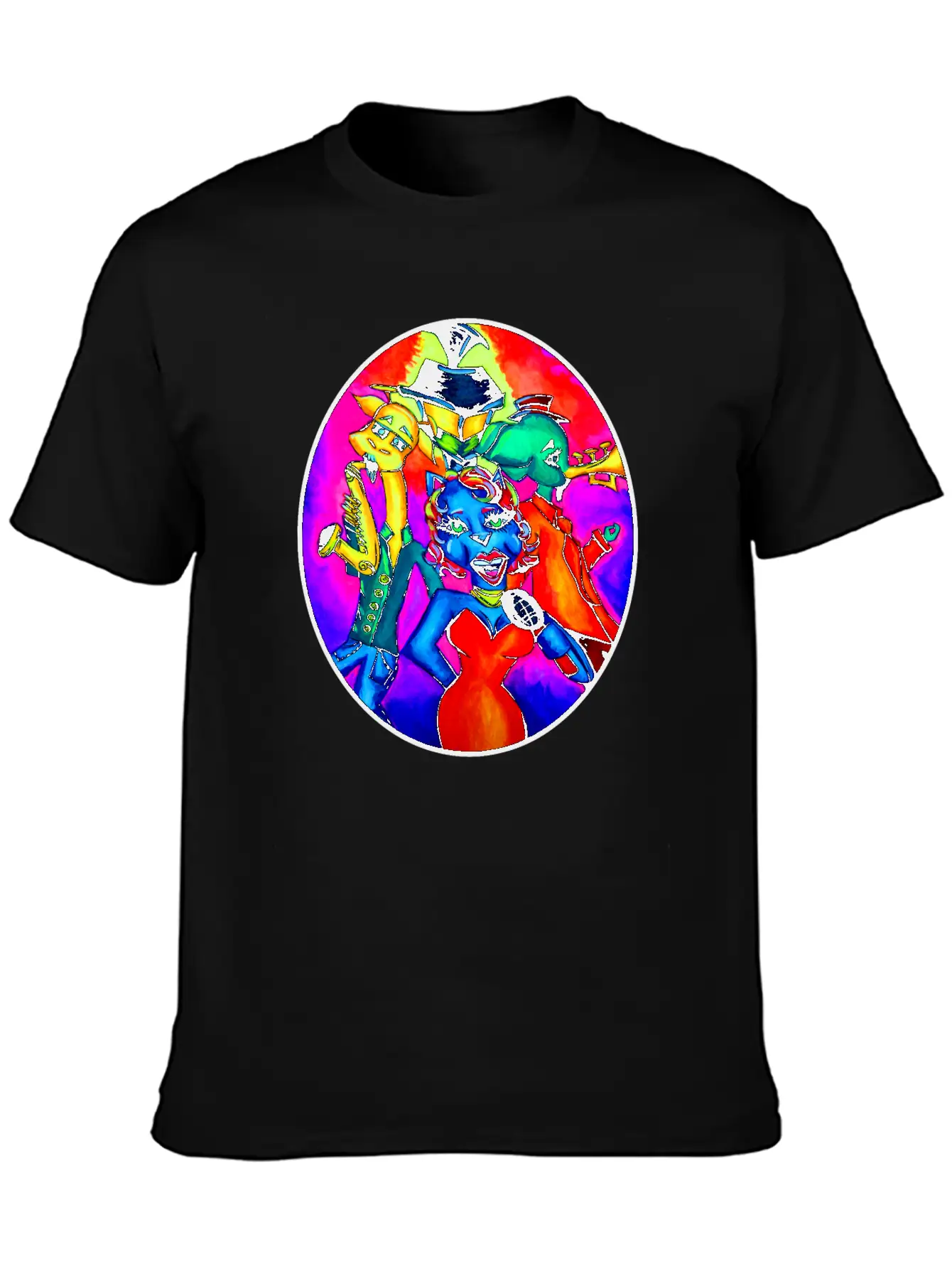 New Orleans Animal Street Band Unisex Casual T-Shirt – Clean Design For Daily Comfort