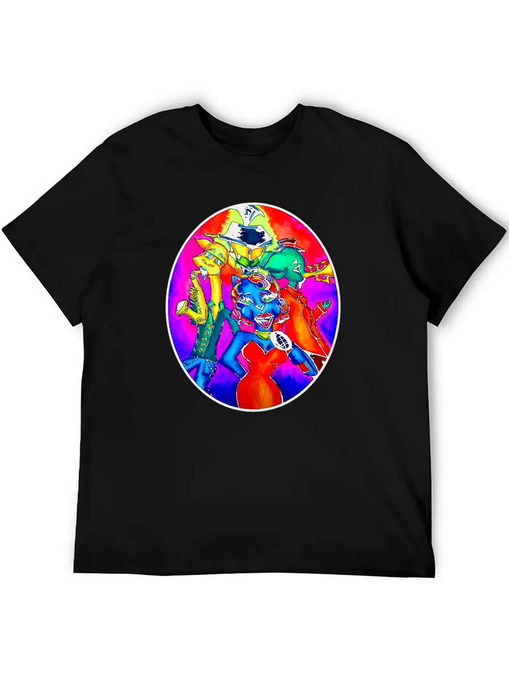 New Orleans Animal Street Band Unisex Casual T-Shirt – Clean Design For Daily Comfort