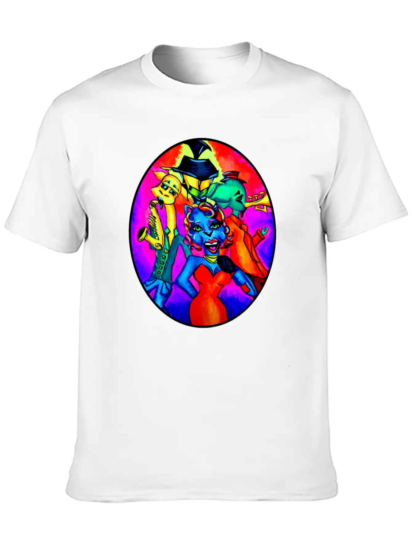 New Orleans Animal Street Band Unisex Casual T-Shirt – Clean Design For Daily Comfort
