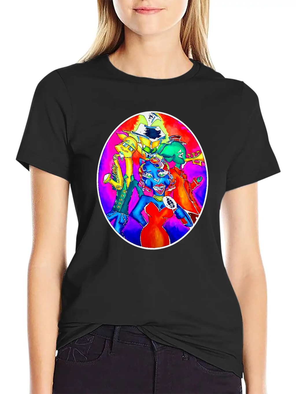New Orleans Animal Street Band Unisex Casual T-Shirt – Clean Design For Daily Comfort