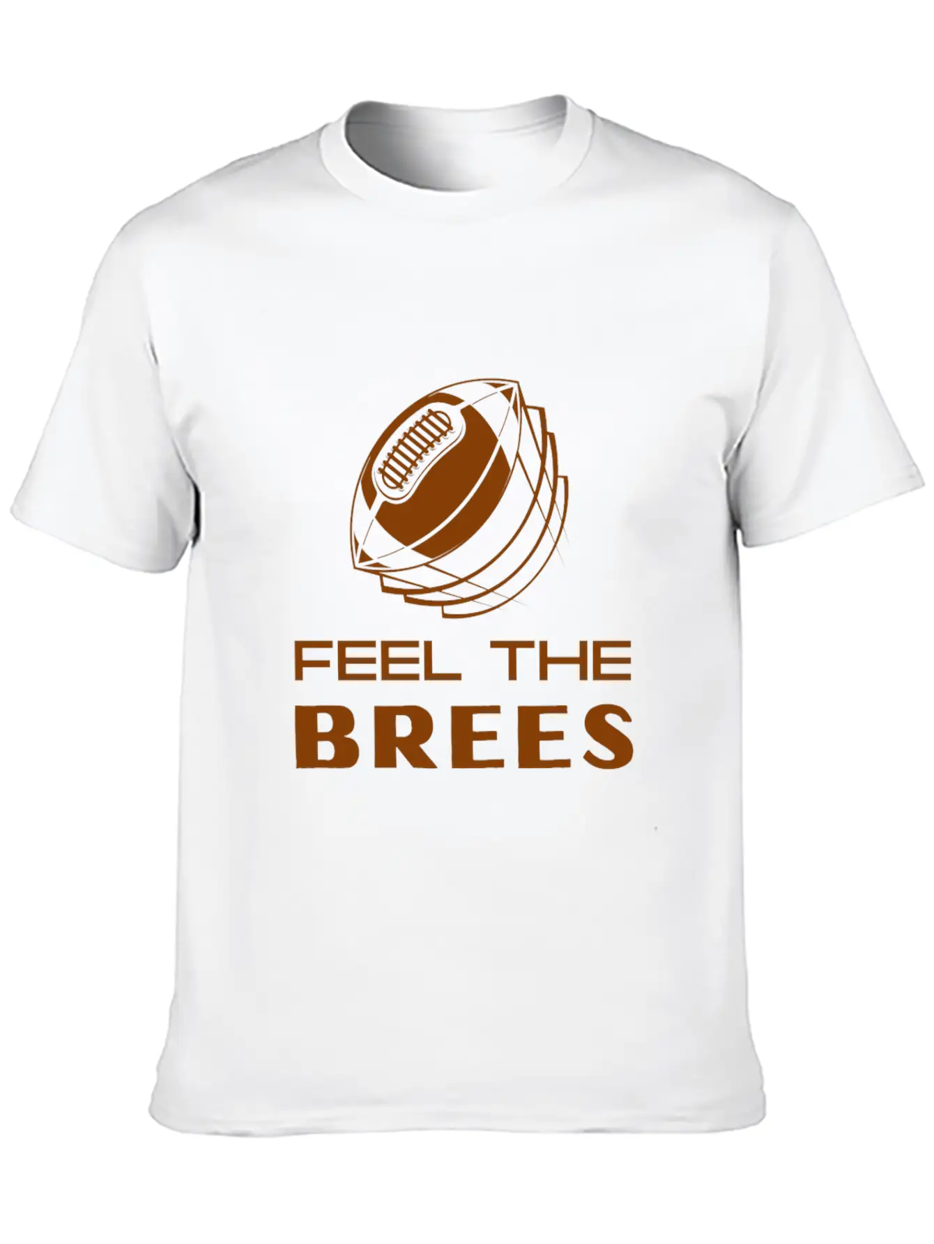 New Orleans Feel The Bress Unisex Short Sleeve Soft Cotton T-Shirt – Casual Everyday Wear