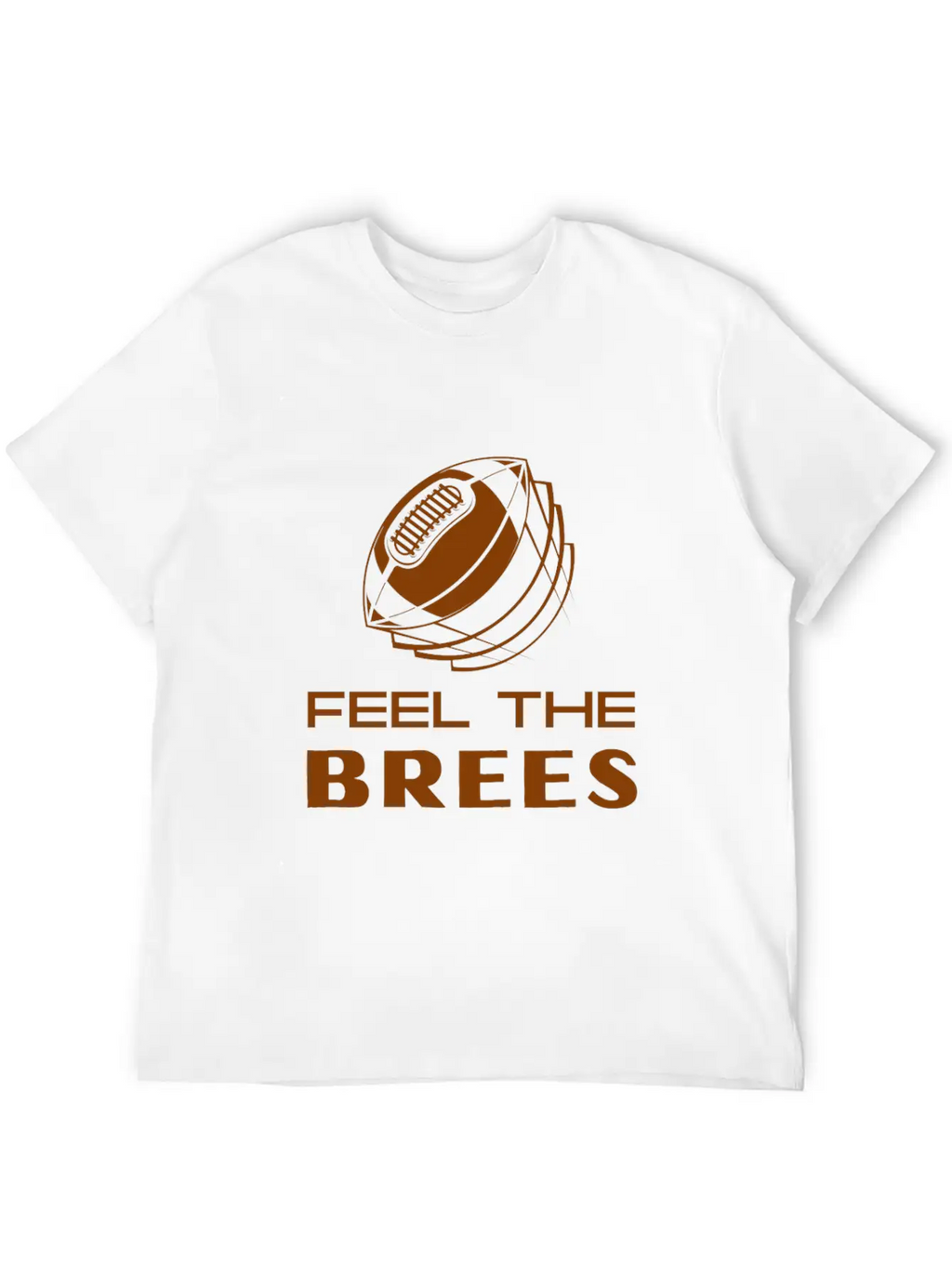 New Orleans Feel The Bress Unisex Short Sleeve Soft Cotton T-Shirt – Casual Everyday Wear