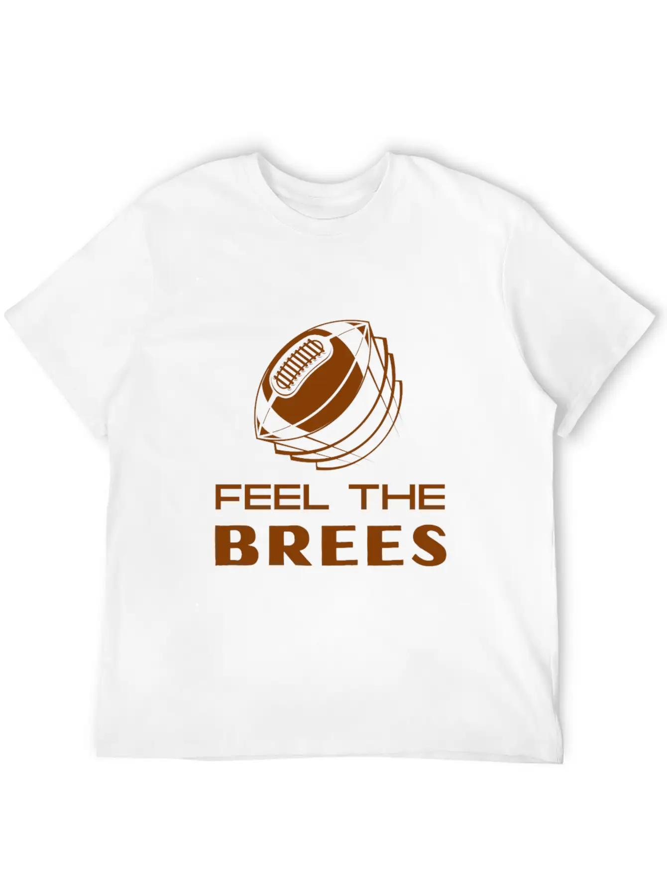 New Orleans Feel The Bress Unisex Short Sleeve Soft Cotton T-Shirt – Casual Everyday Wear