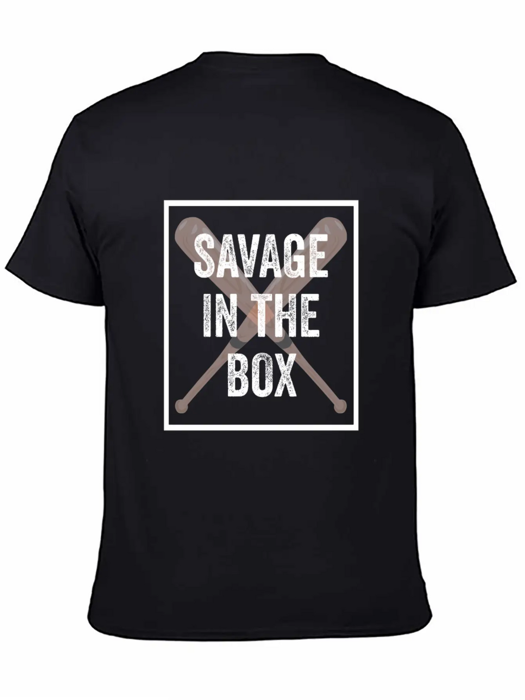 New York Baseball In The Box Baseball And Bat Unisex Short Sleeve Soft Cotton T-Shirt – Casual Everyday Wear