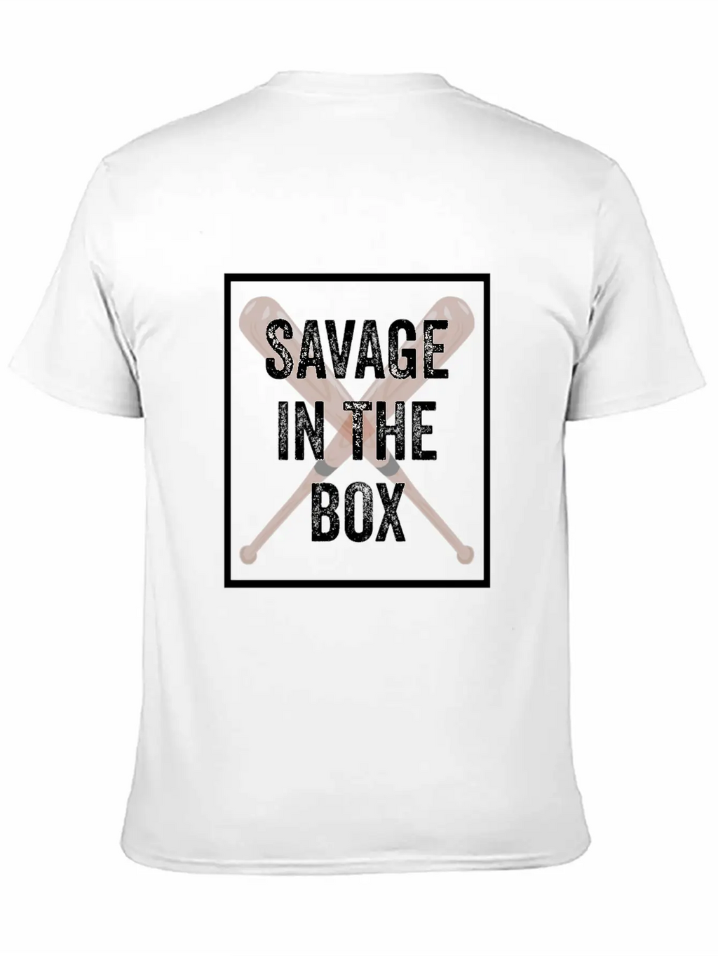 New York Baseball In The Box Baseball And Bat Unisex Short Sleeve Soft Cotton T-Shirt – Casual Everyday Wear