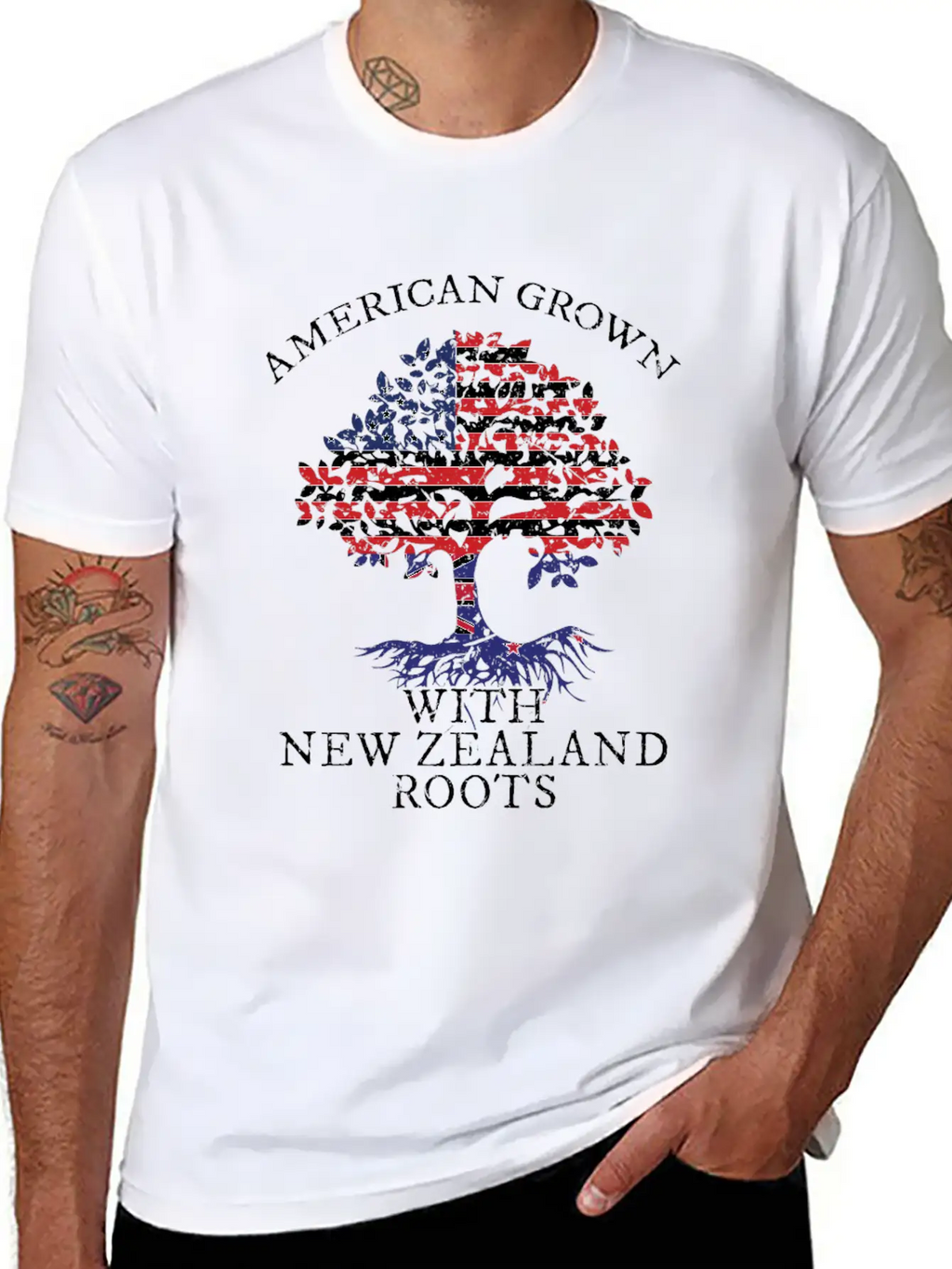 New Zealand Casual Graphic T-Shirt – Simple And Comfortable Daily Wear