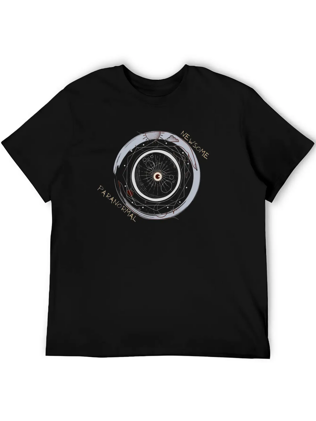 Newsome Paranormal Spirit Unisex Casual T-Shirt – Clean Design For Daily Comfort
