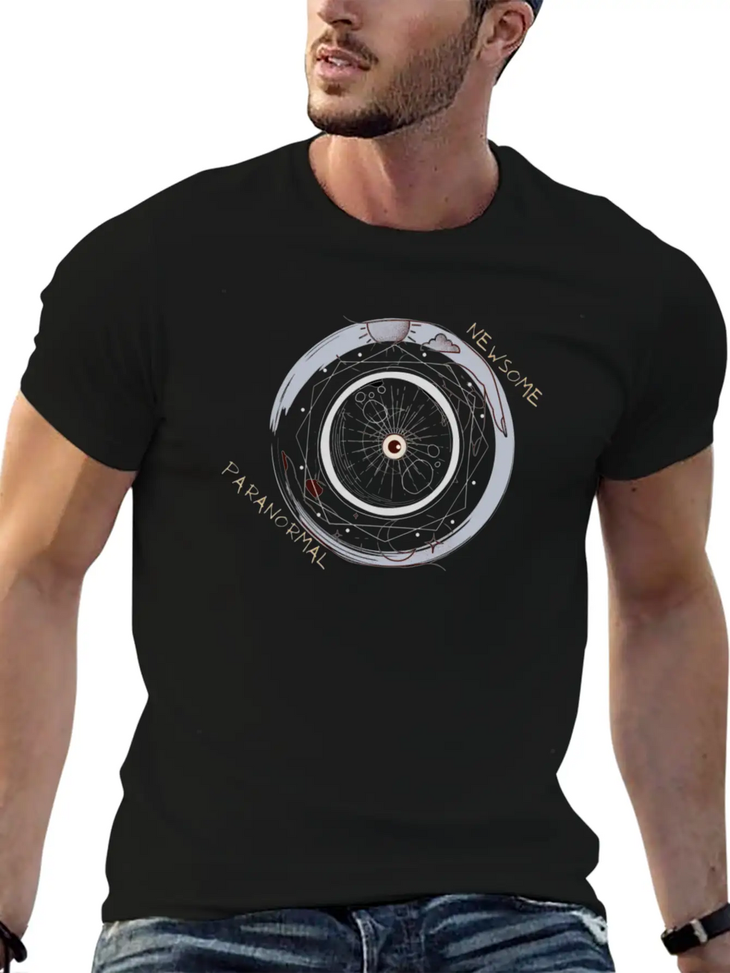 Newsome Paranormal Spirit Unisex Casual T-Shirt – Clean Design For Daily Comfort