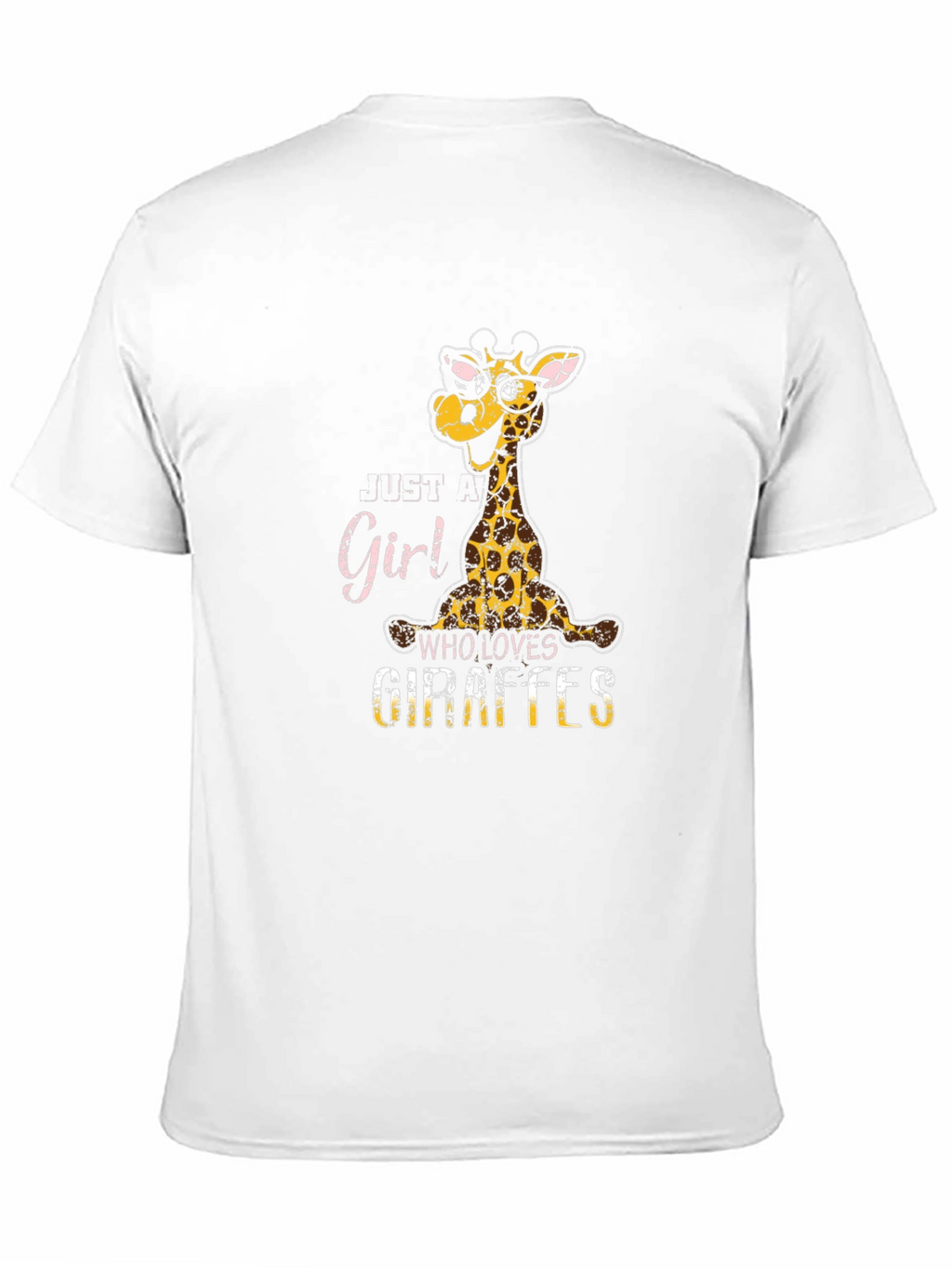 Just A Girl Who Loves Giraffes T-Shirt