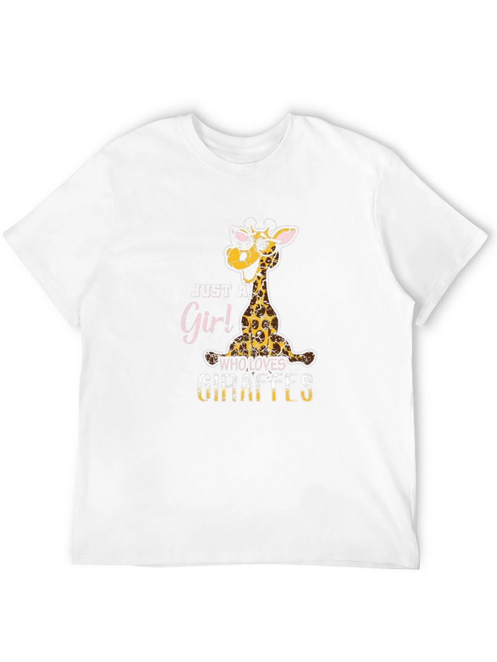 Just A Girl Who Loves Giraffes T-Shirt