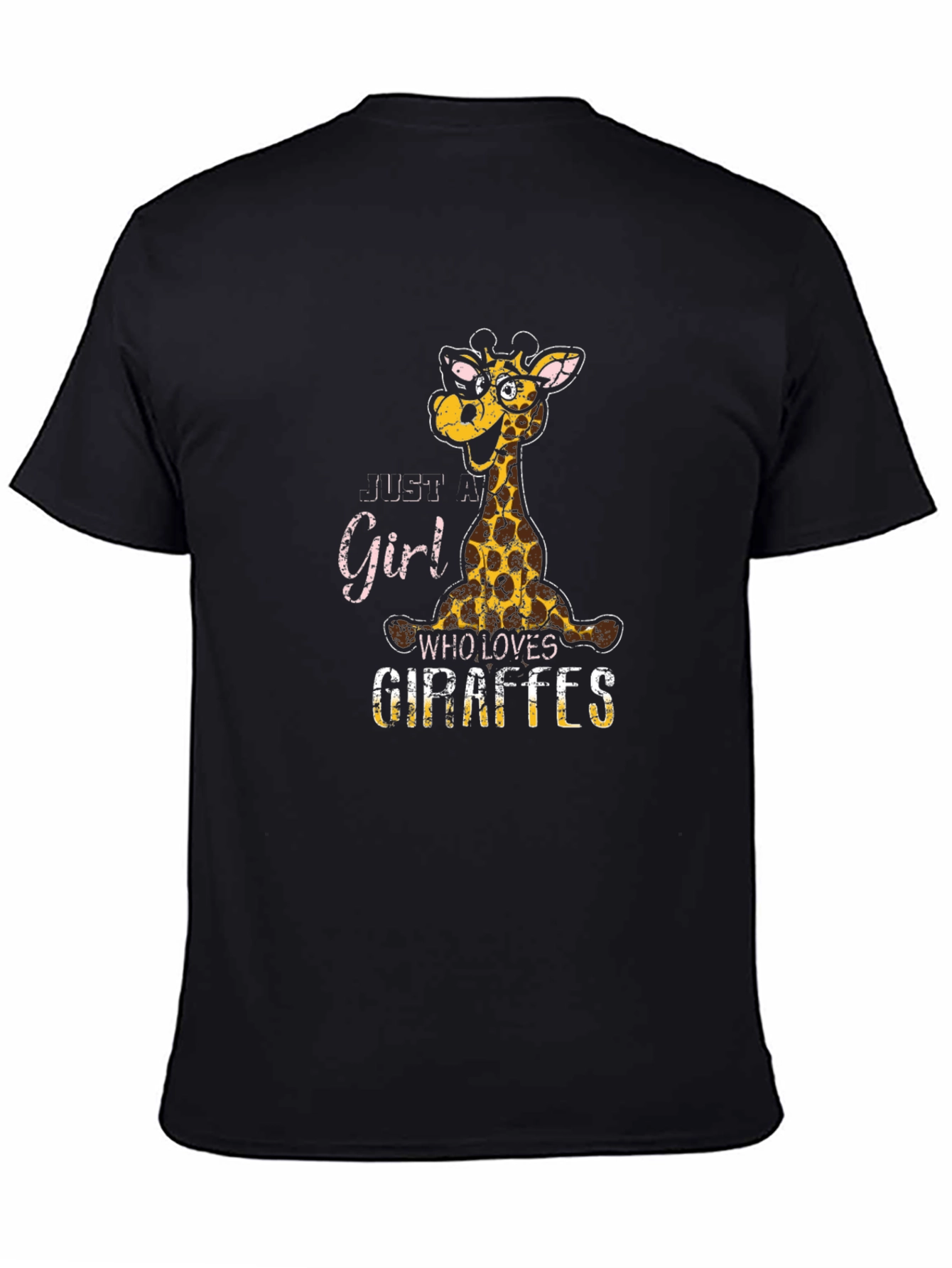 Just A Girl Who Loves Giraffes T-Shirt