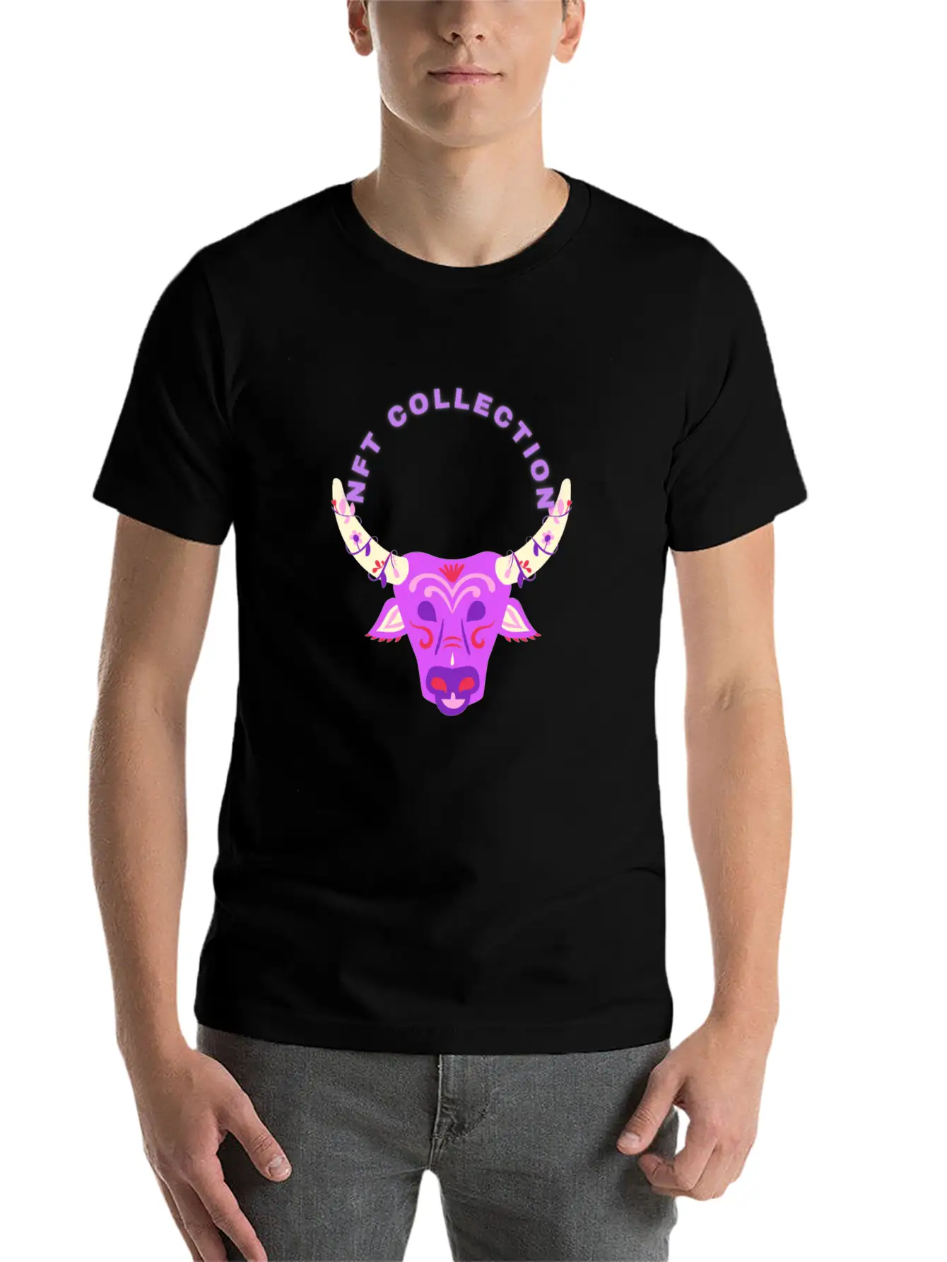 NFT COLLECTIONS Unisex Short Sleeve Soft Cotton T-Shirt – Casual Everyday Wear