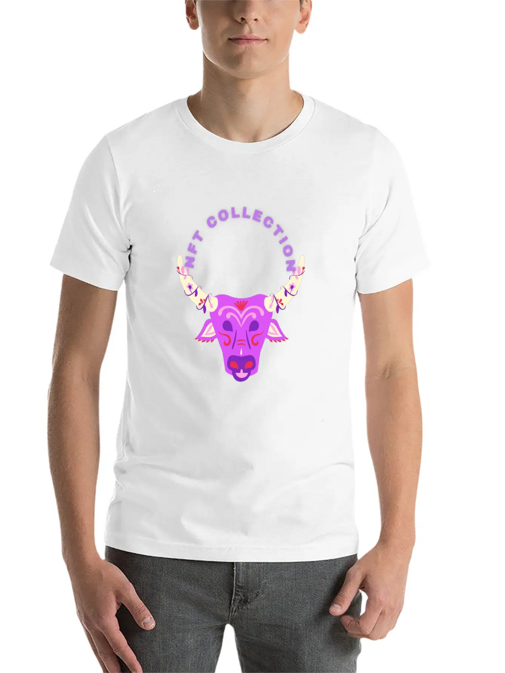 NFT COLLECTIONS Unisex Short Sleeve Soft Cotton T-Shirt – Casual Everyday Wear