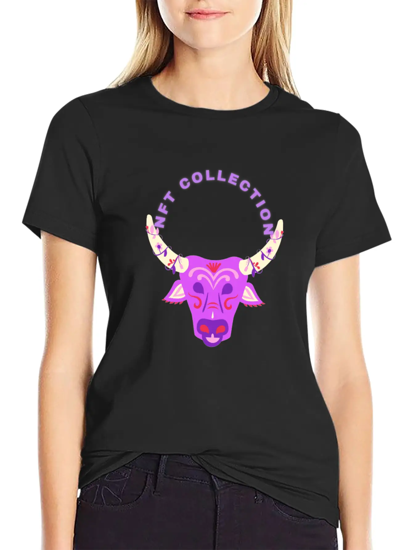 NFT COLLECTIONS Unisex Short Sleeve Soft Cotton T-Shirt – Casual Everyday Wear