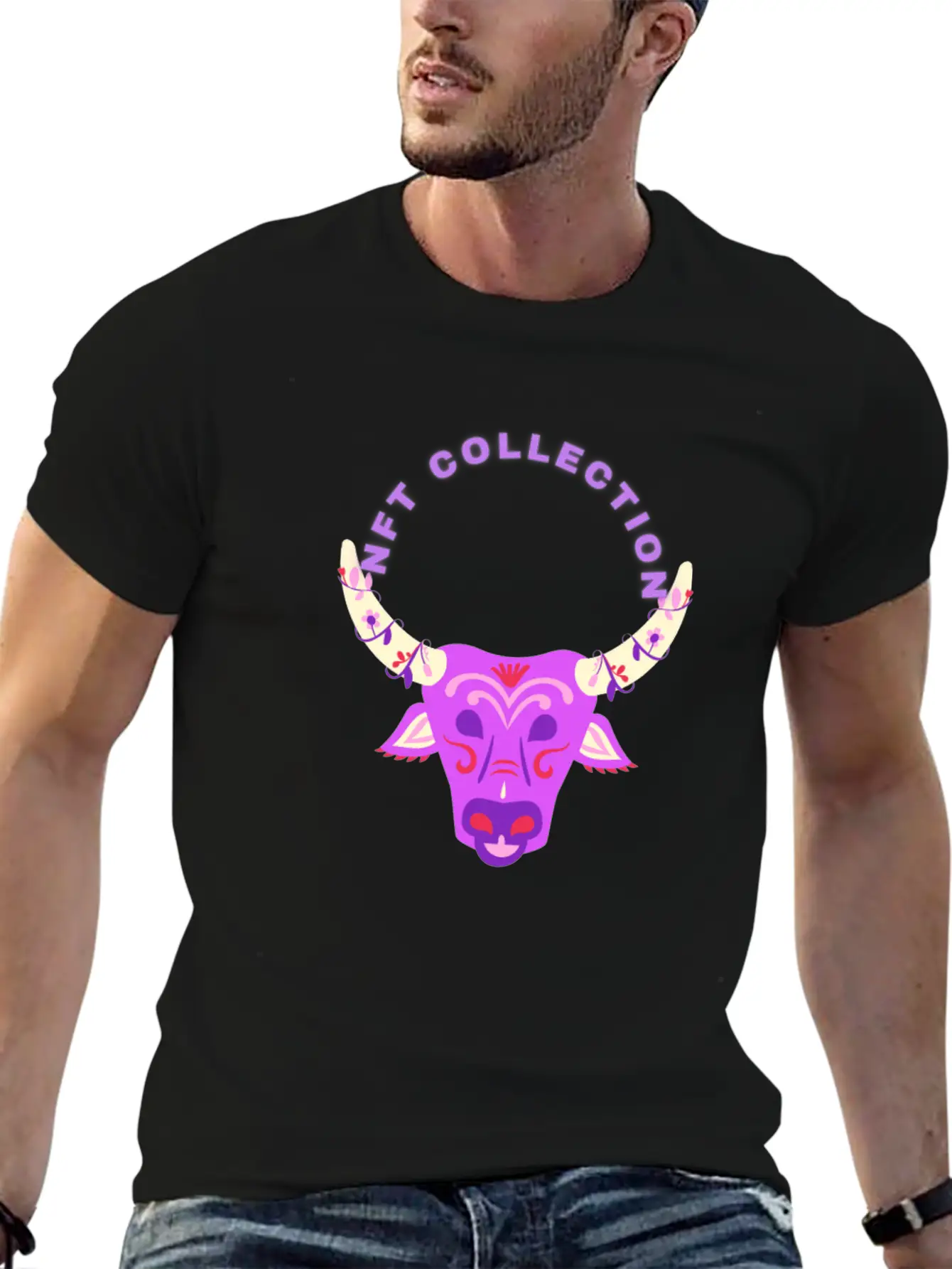 NFT COLLECTIONS Unisex Short Sleeve Soft Cotton T-Shirt – Casual Everyday Wear