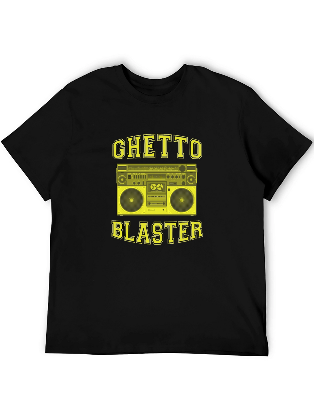 Ghetto Blaster T-Shirt - Retro Boombox Graphic Tee