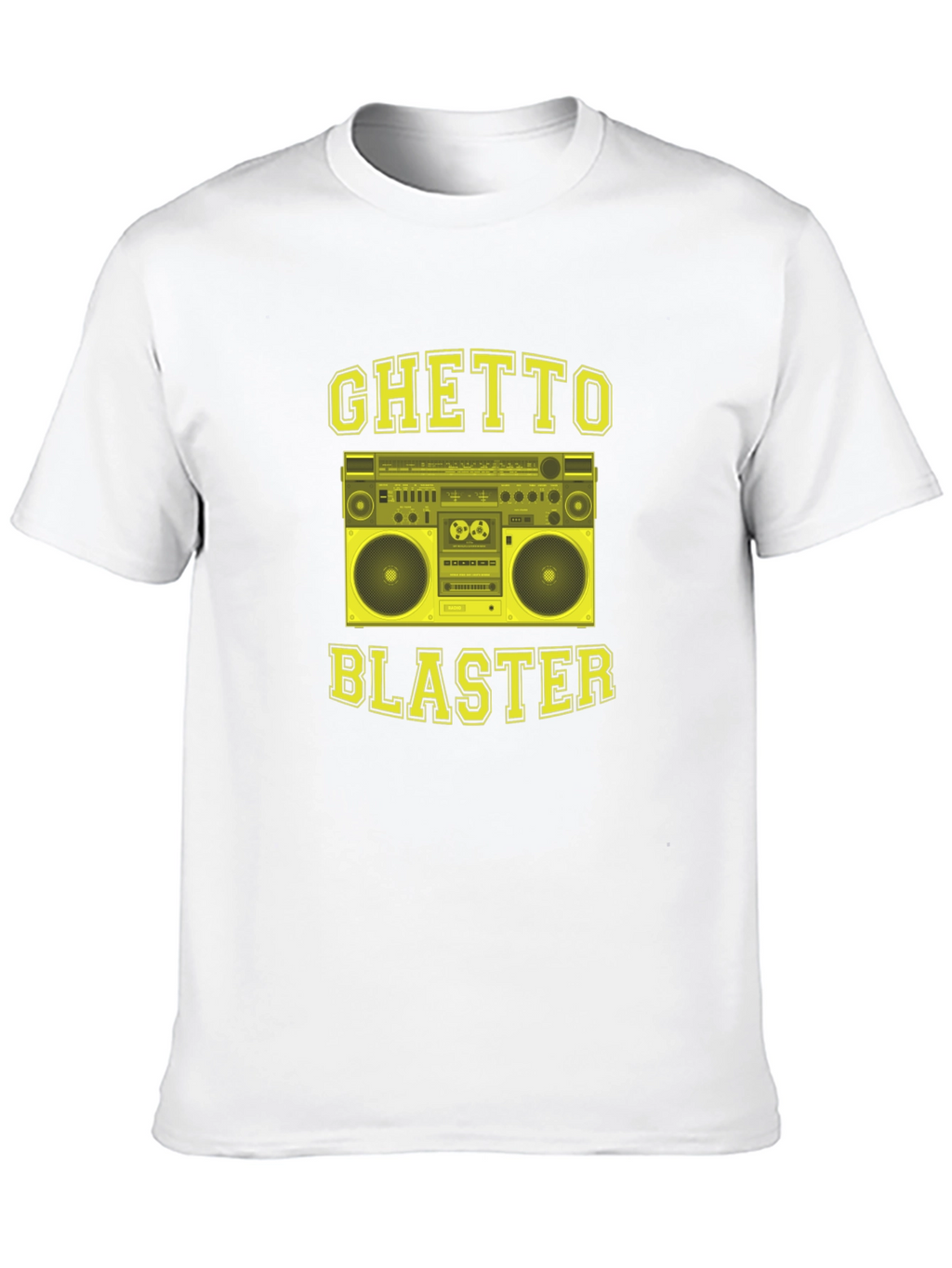 Ghetto Blaster T-Shirt - Retro Boombox Graphic Tee