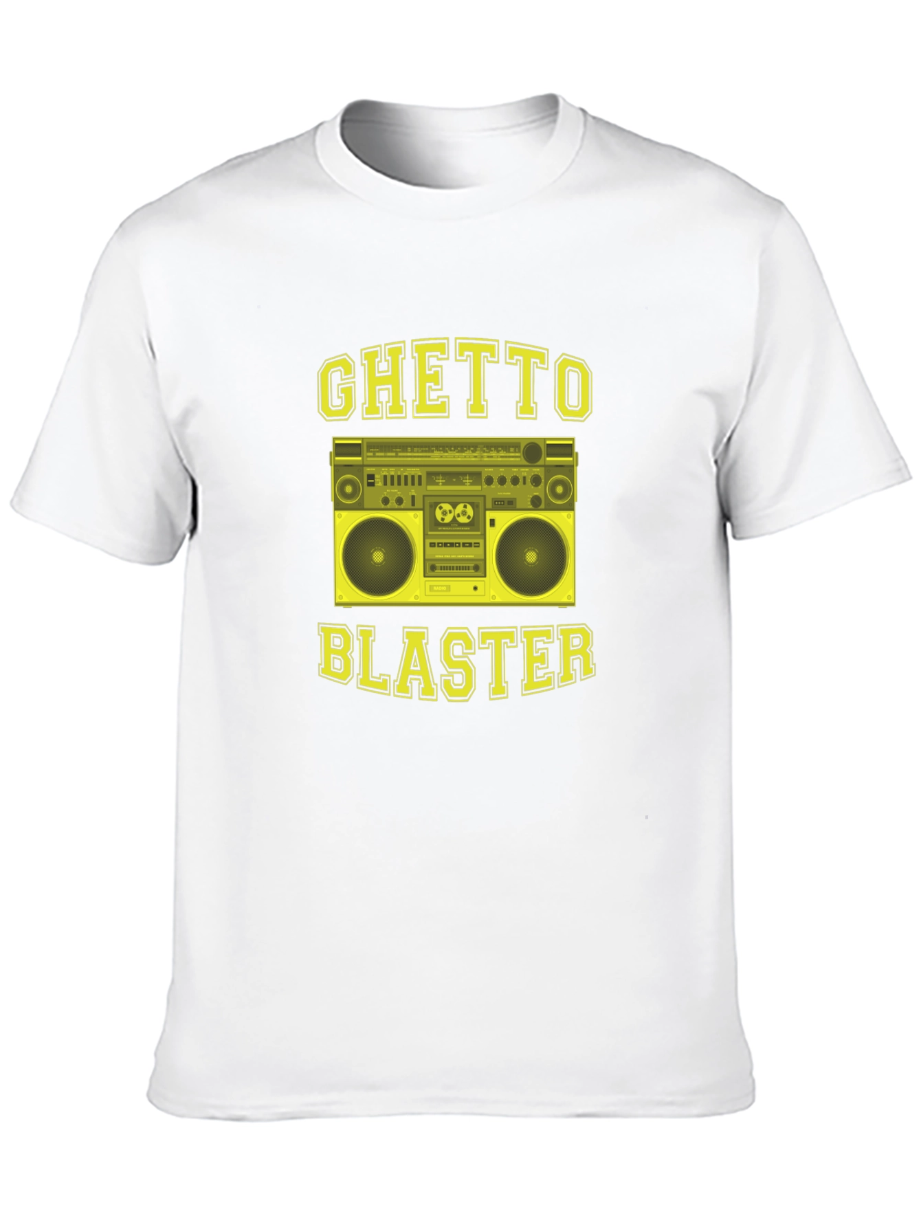 Ghetto Blaster T-Shirt - Retro Boombox Graphic Tee
