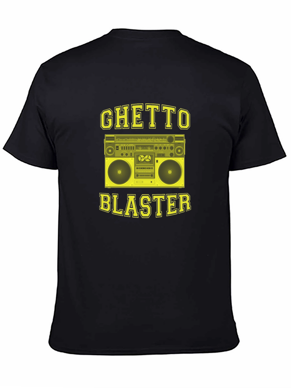 Ghetto Blaster T-Shirt - Retro Boombox Graphic Tee