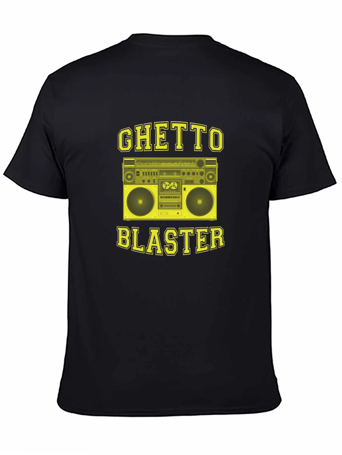 Ghetto Blaster T-Shirt - Retro Boombox Graphic Tee