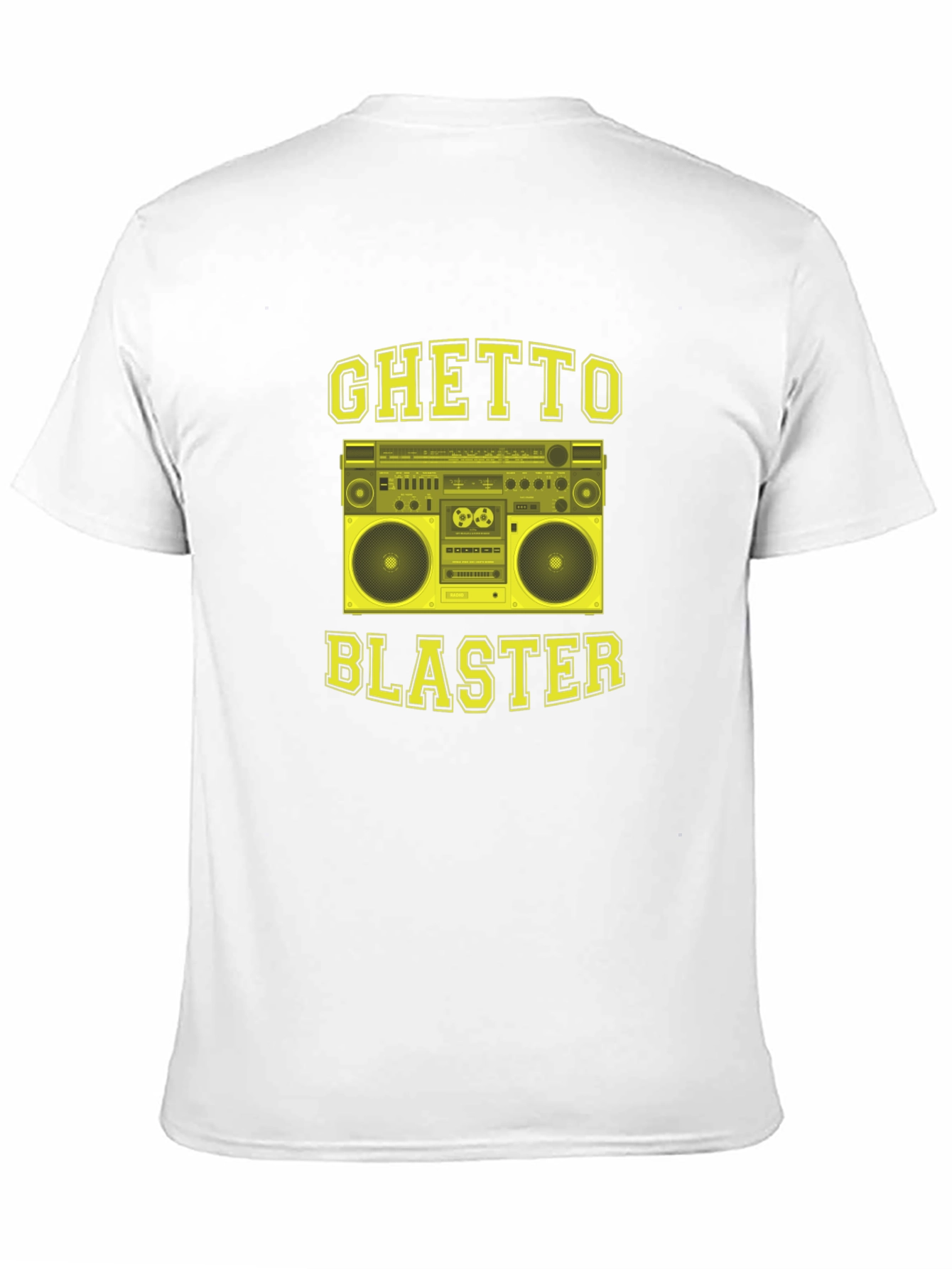 Ghetto Blaster T-Shirt - Retro Boombox Graphic Tee