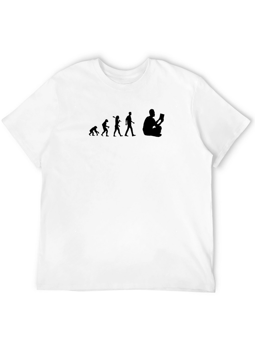 Evolution of Reading Black T-Shirt