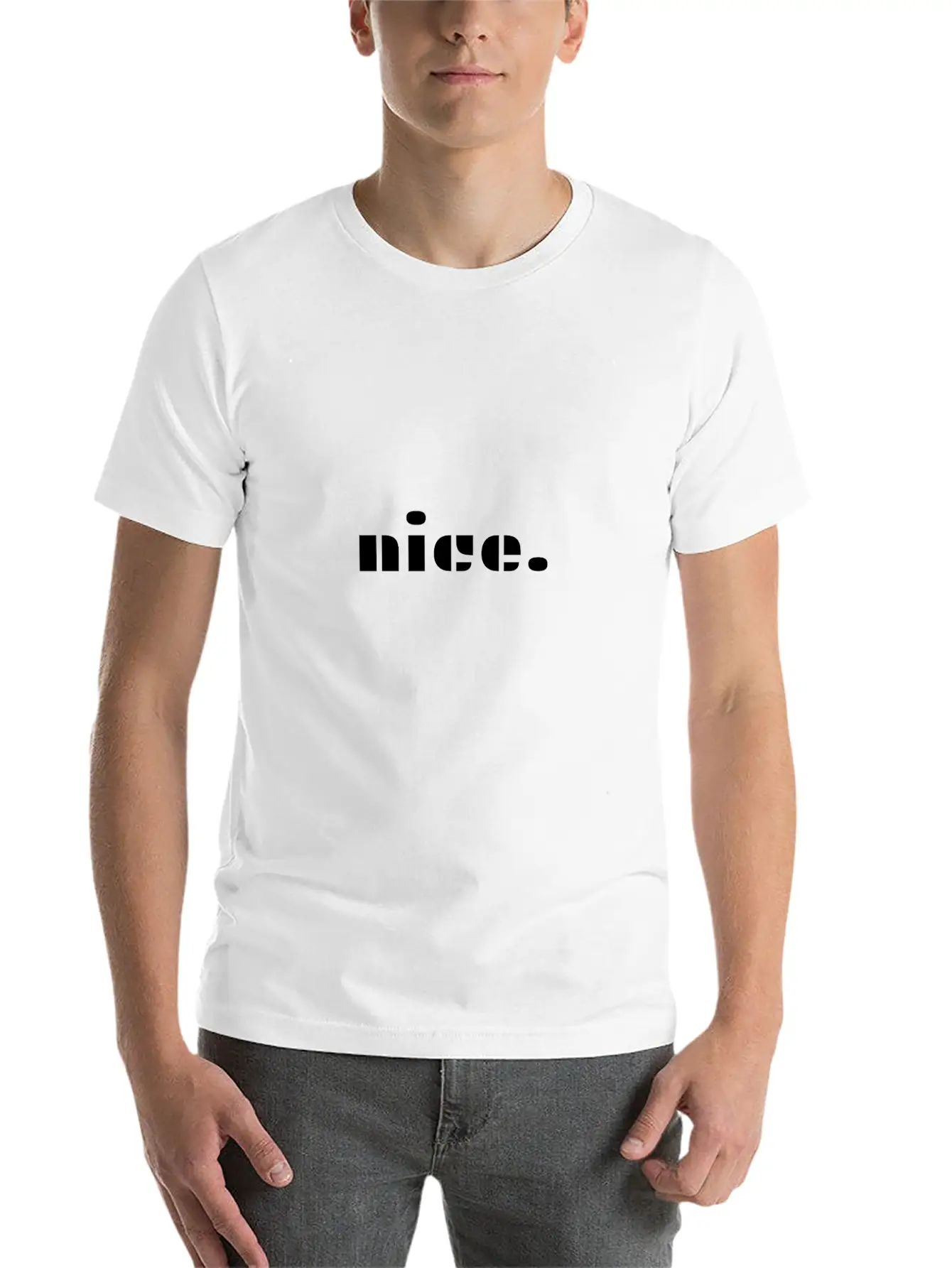 Nice Mood Chic Gift Gift Ideas Unisex Casual T-Shirt – Clean Design For Daily Comfort