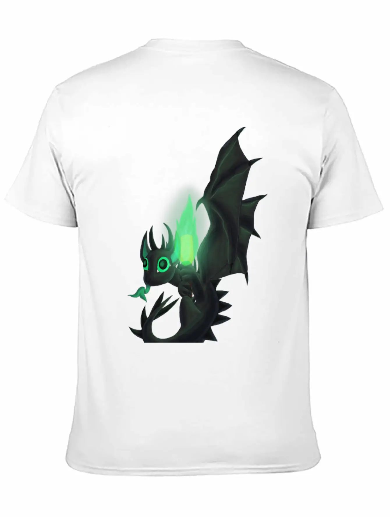 Night Dragon Unisex Casual T-Shirt – Clean Design For Daily Comfort