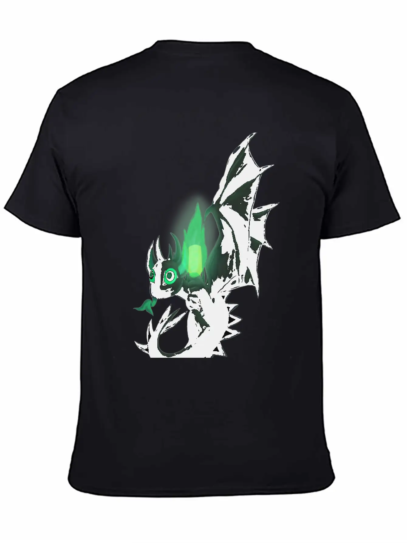 Night Dragon Unisex Casual T-Shirt – Clean Design For Daily Comfort