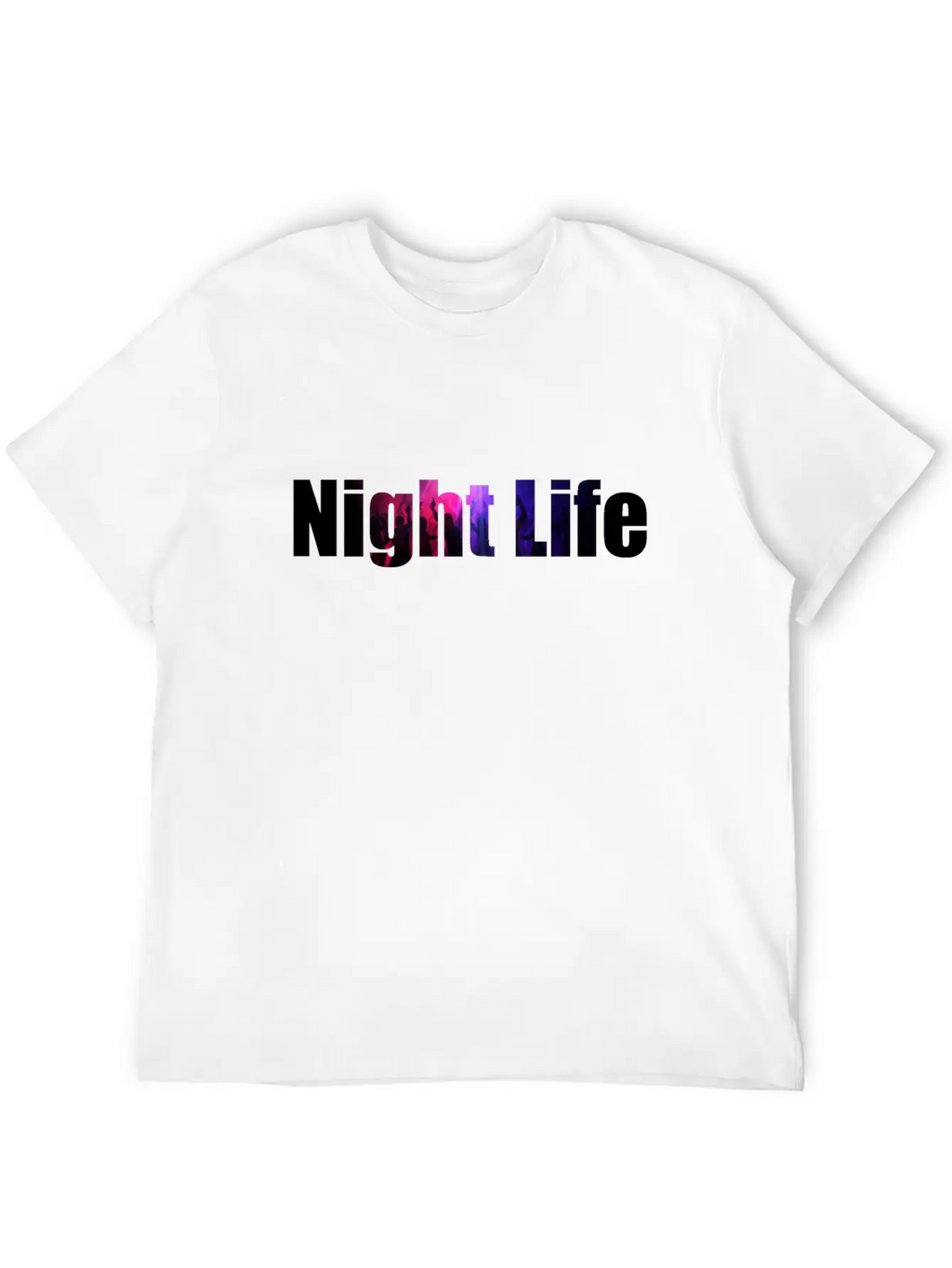 Night Life Casual Graphic T-Shirt – Simple And Comfortable Daily Wear