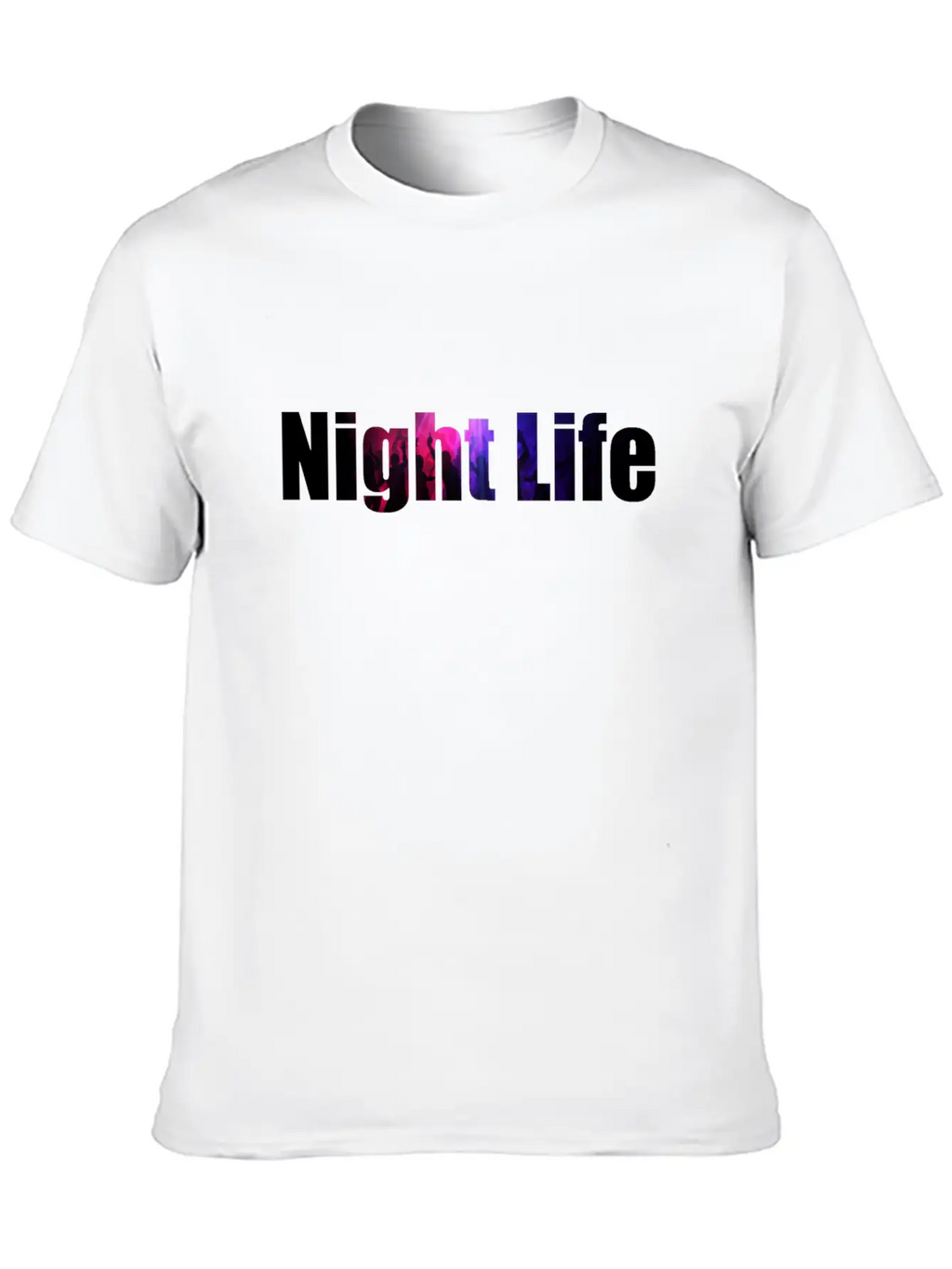 Night Life Casual Graphic T-Shirt – Simple And Comfortable Daily Wear