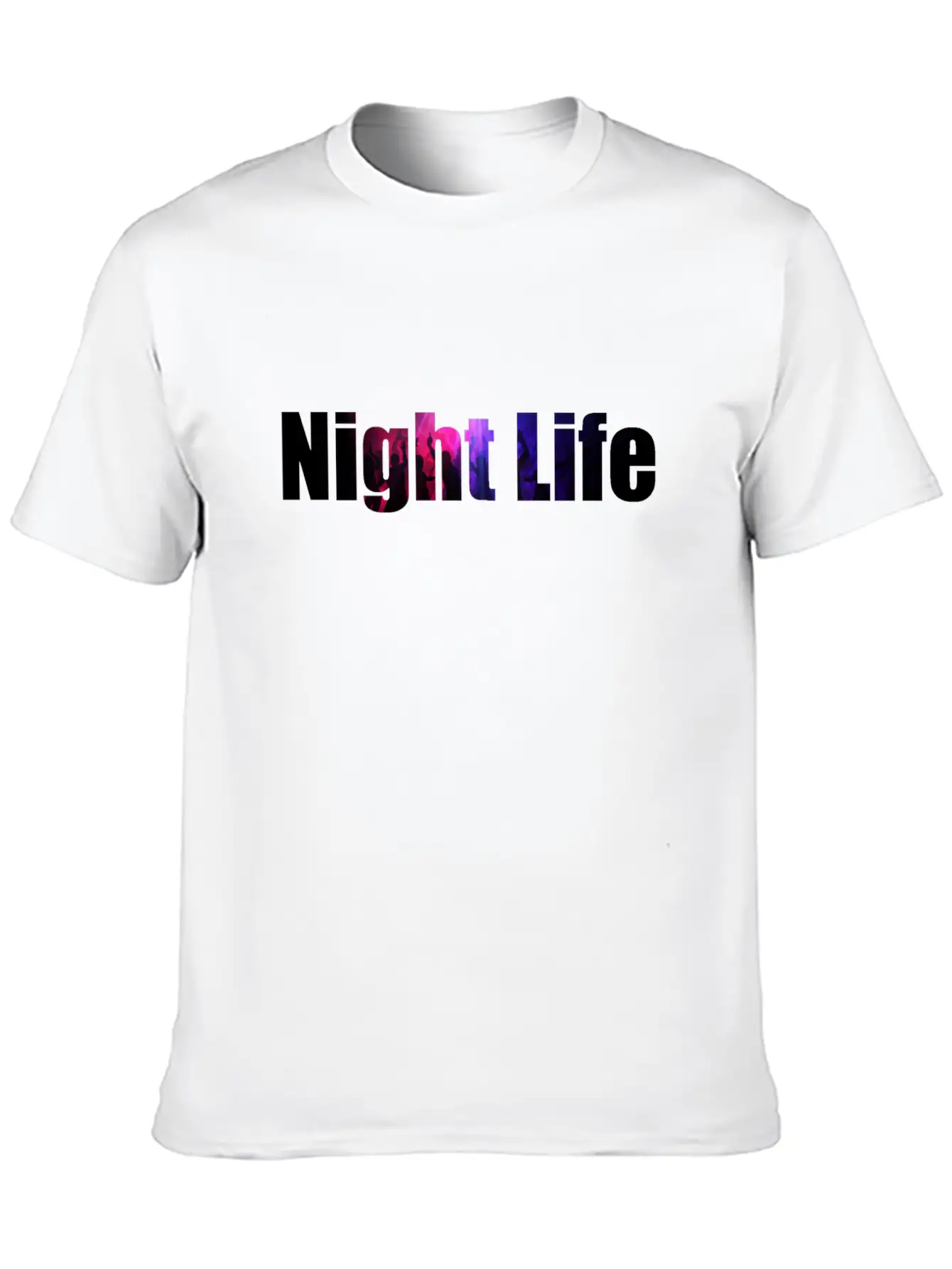 Night Life Casual Graphic T-Shirt – Simple And Comfortable Daily Wear