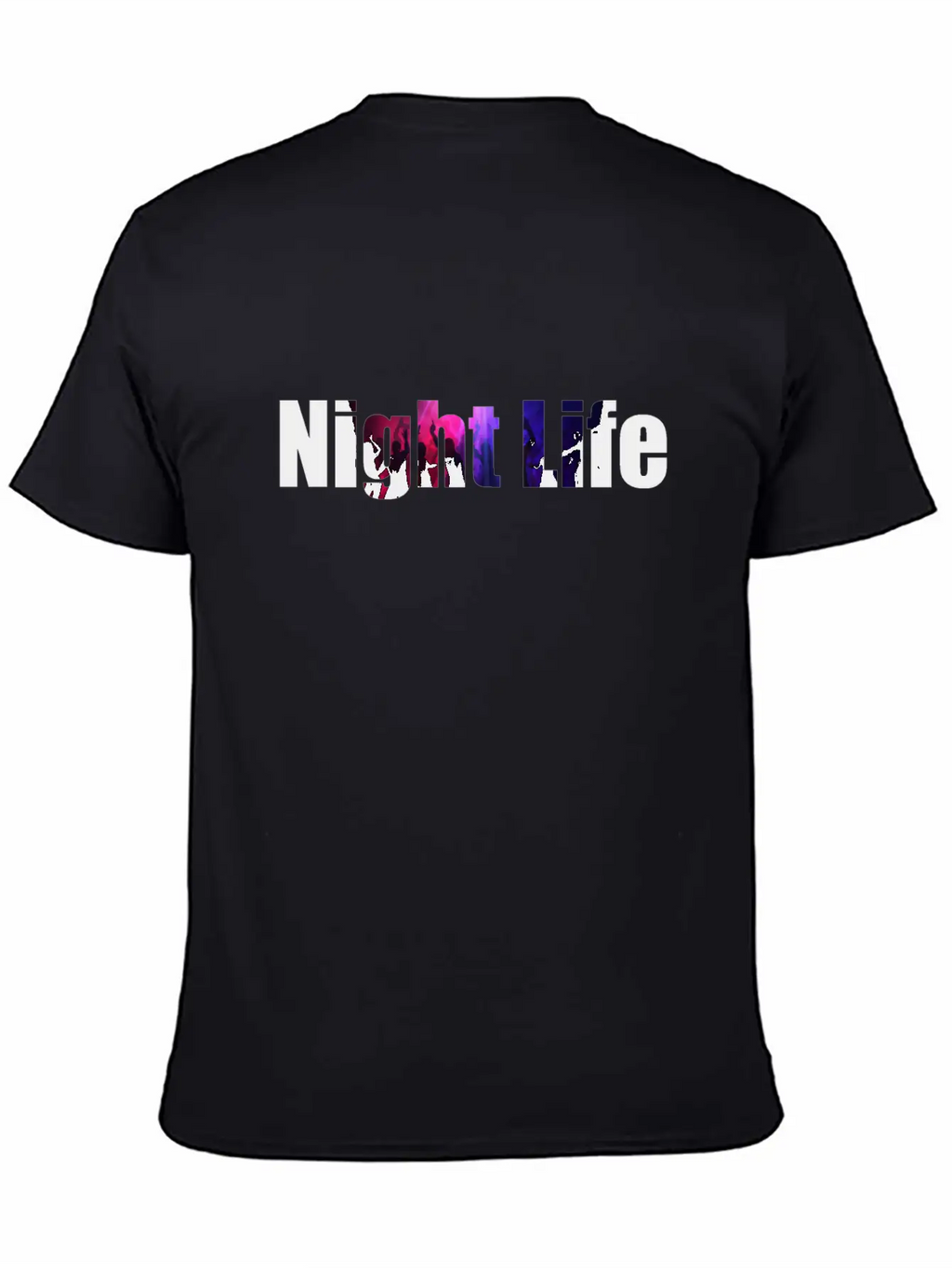 Night Life Casual Graphic T-Shirt – Simple And Comfortable Daily Wear
