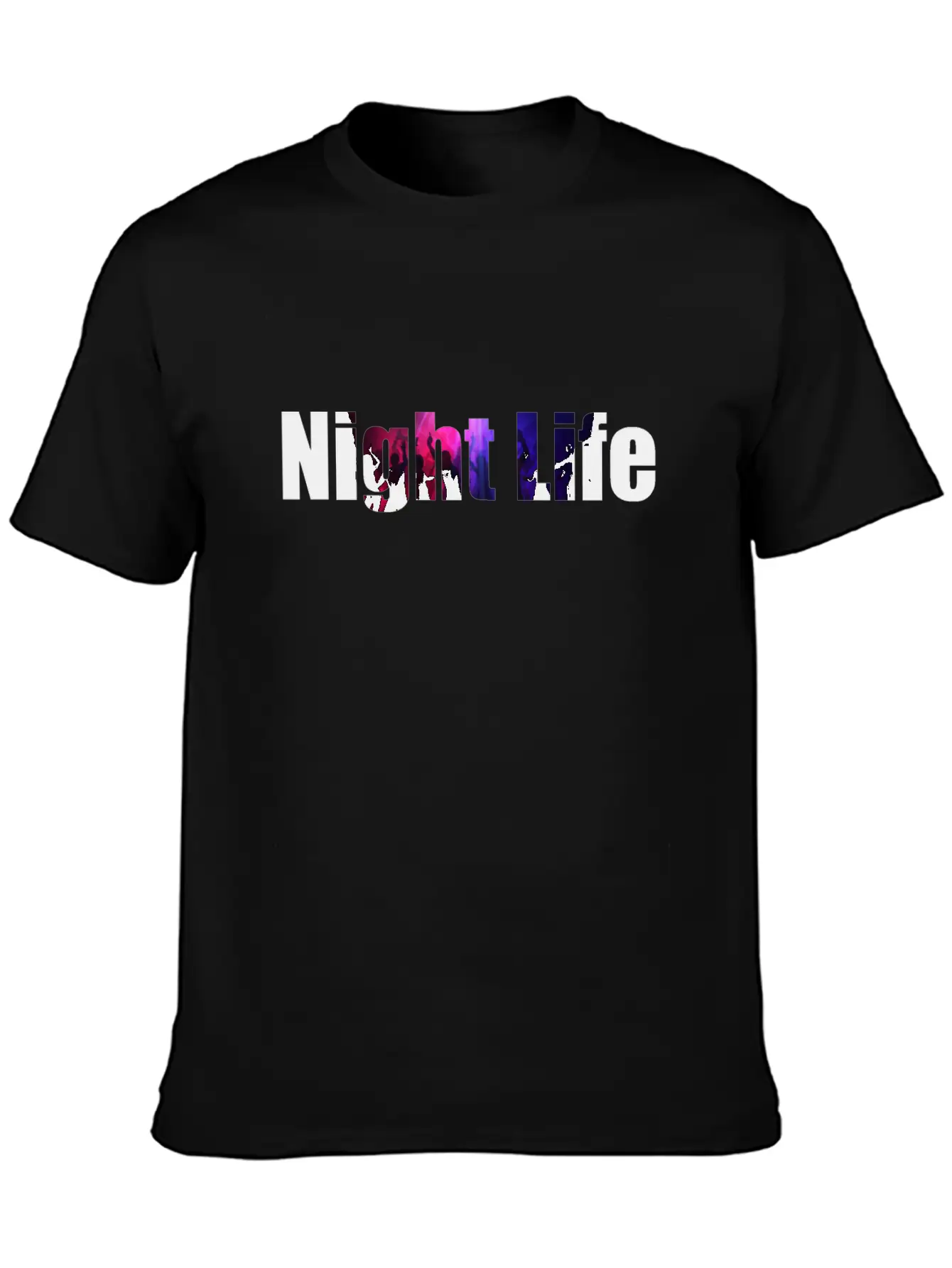 Night Life Casual Graphic T-Shirt – Simple And Comfortable Daily Wear