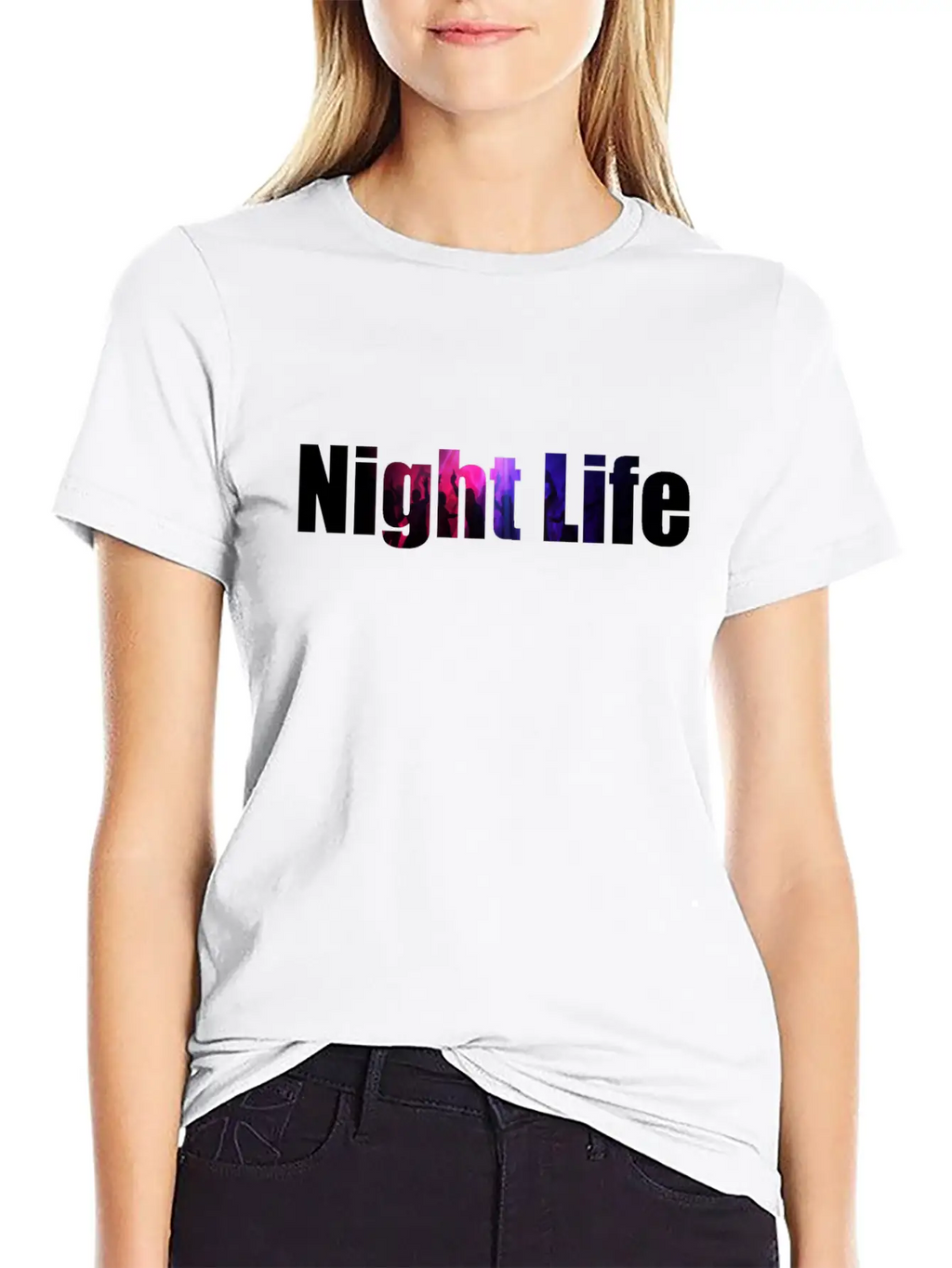 Night Life Casual Graphic T-Shirt – Simple And Comfortable Daily Wear