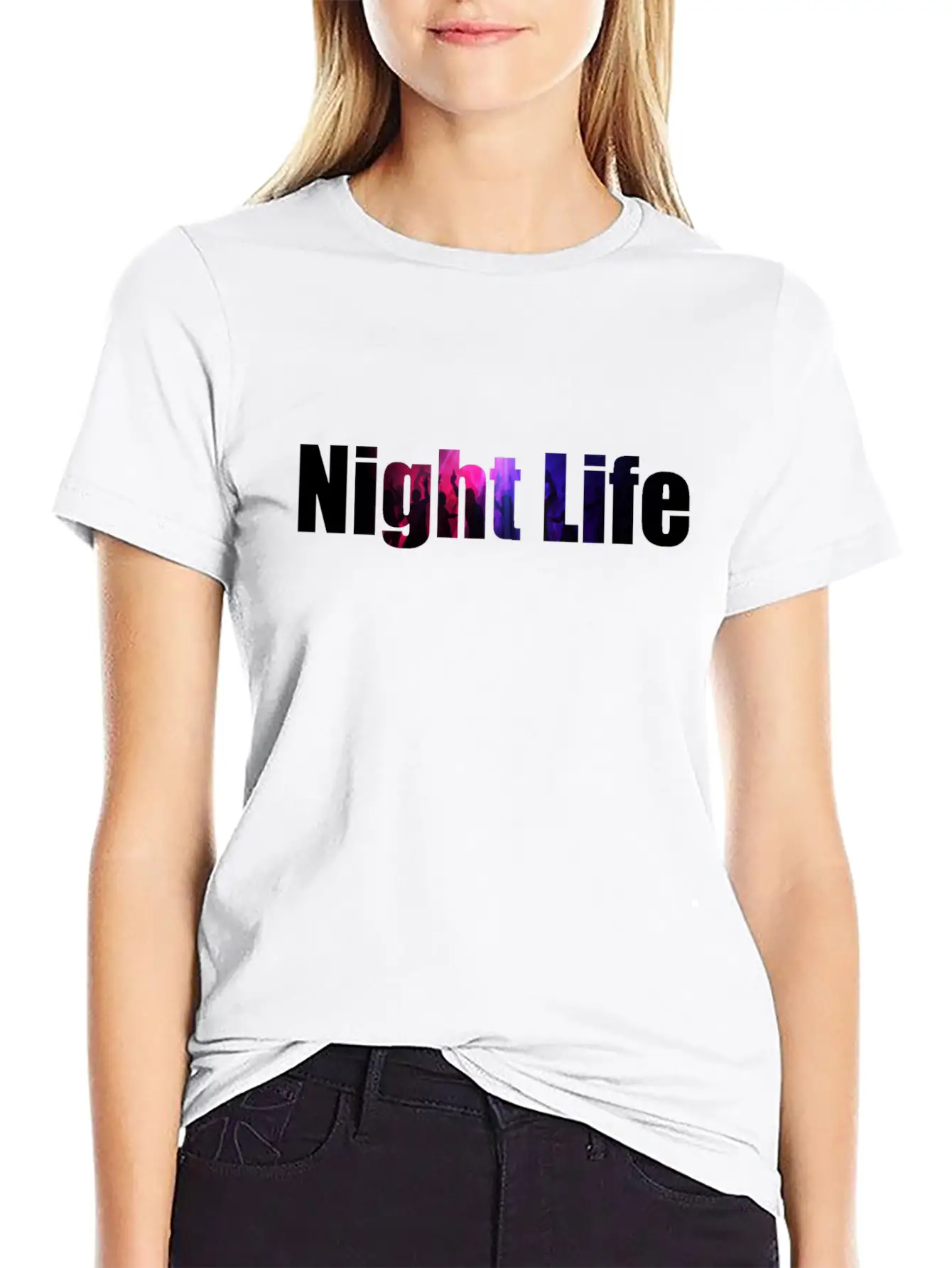 Night Life Casual Graphic T-Shirt – Simple And Comfortable Daily Wear