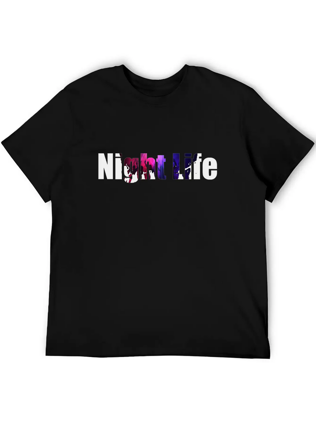Night Life Casual Graphic T-Shirt – Simple And Comfortable Daily Wear